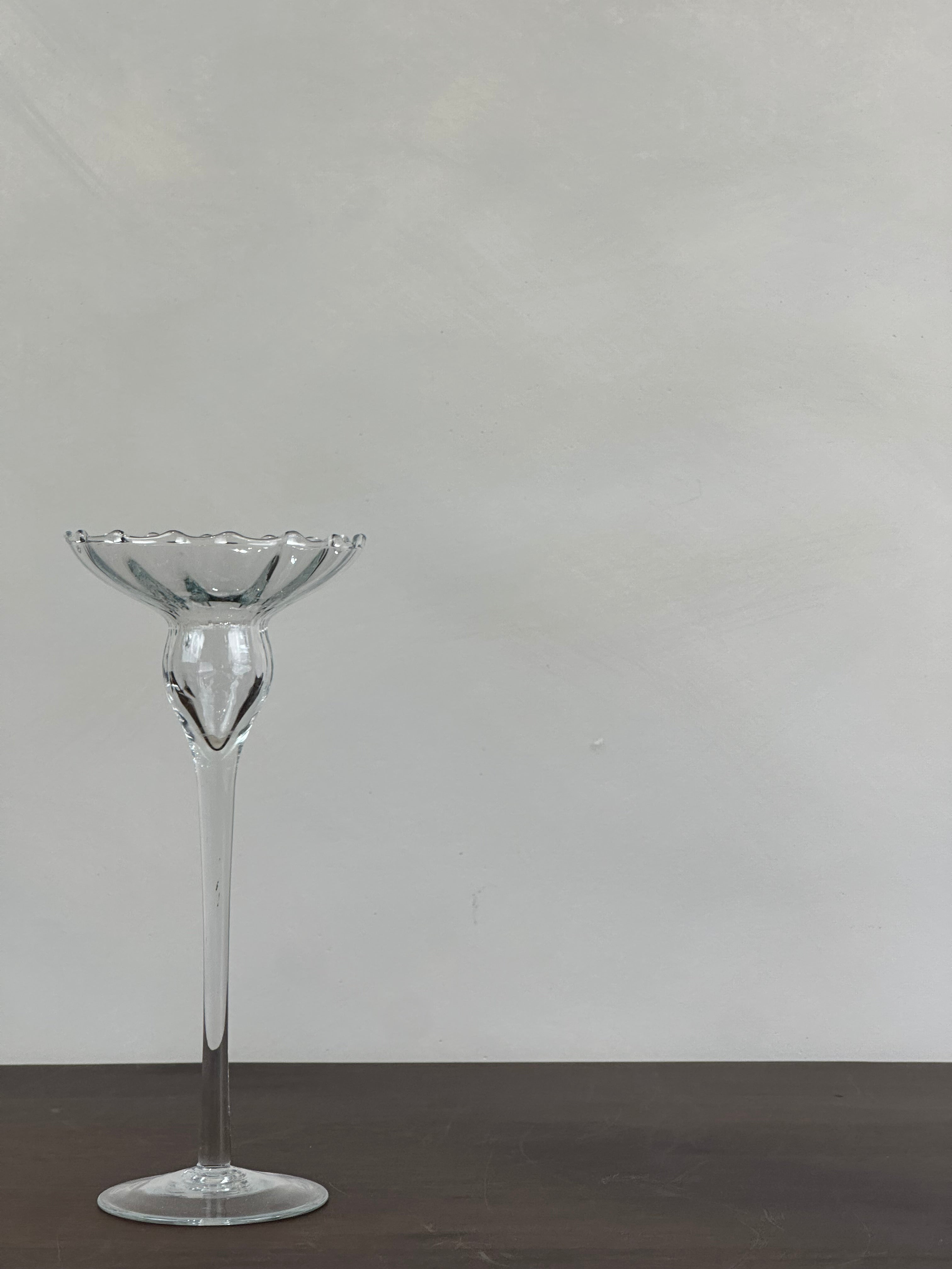 SCALLOPED CANDLESTICK - SMALL