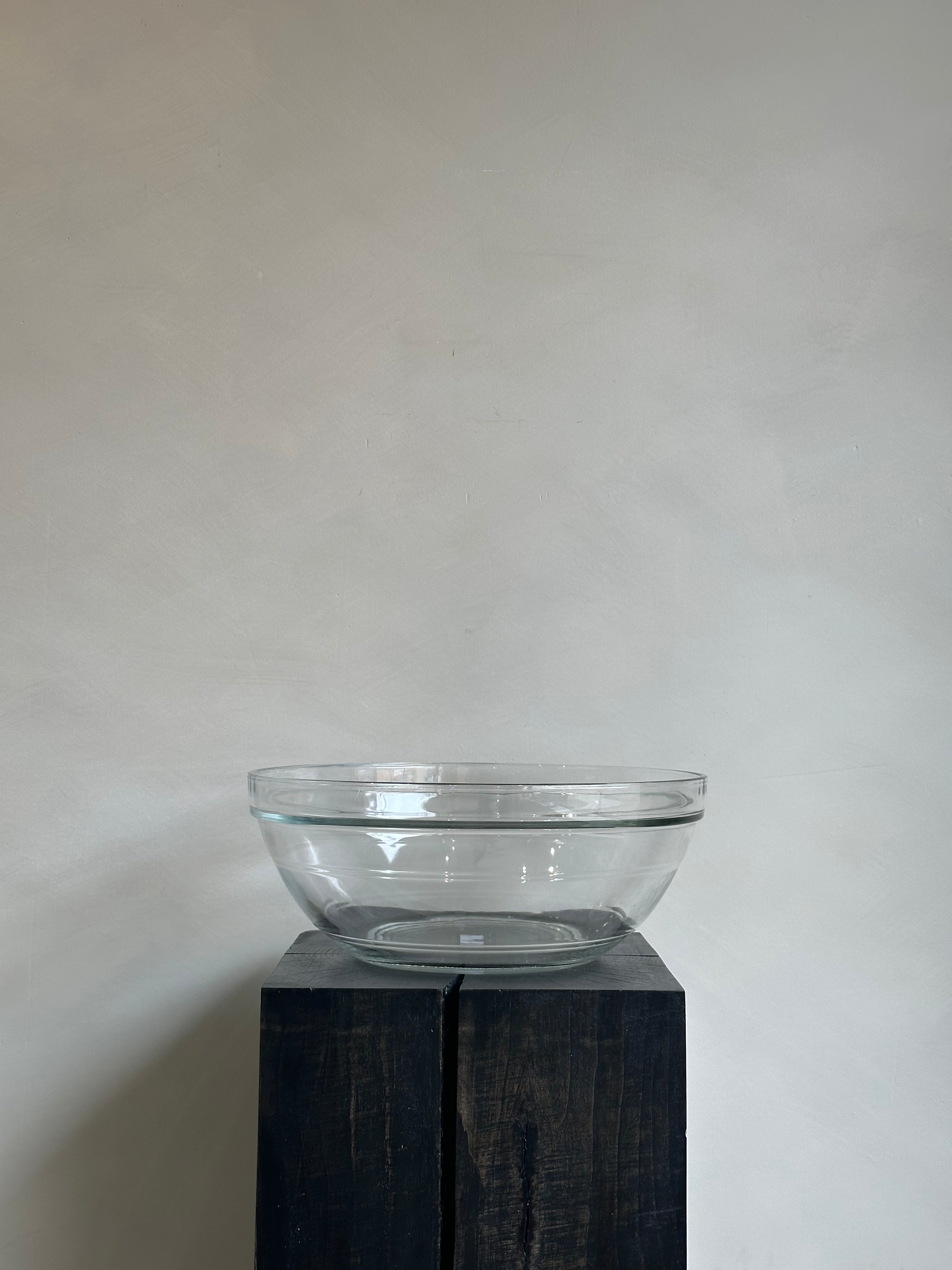 LARGE GLASS BOWL