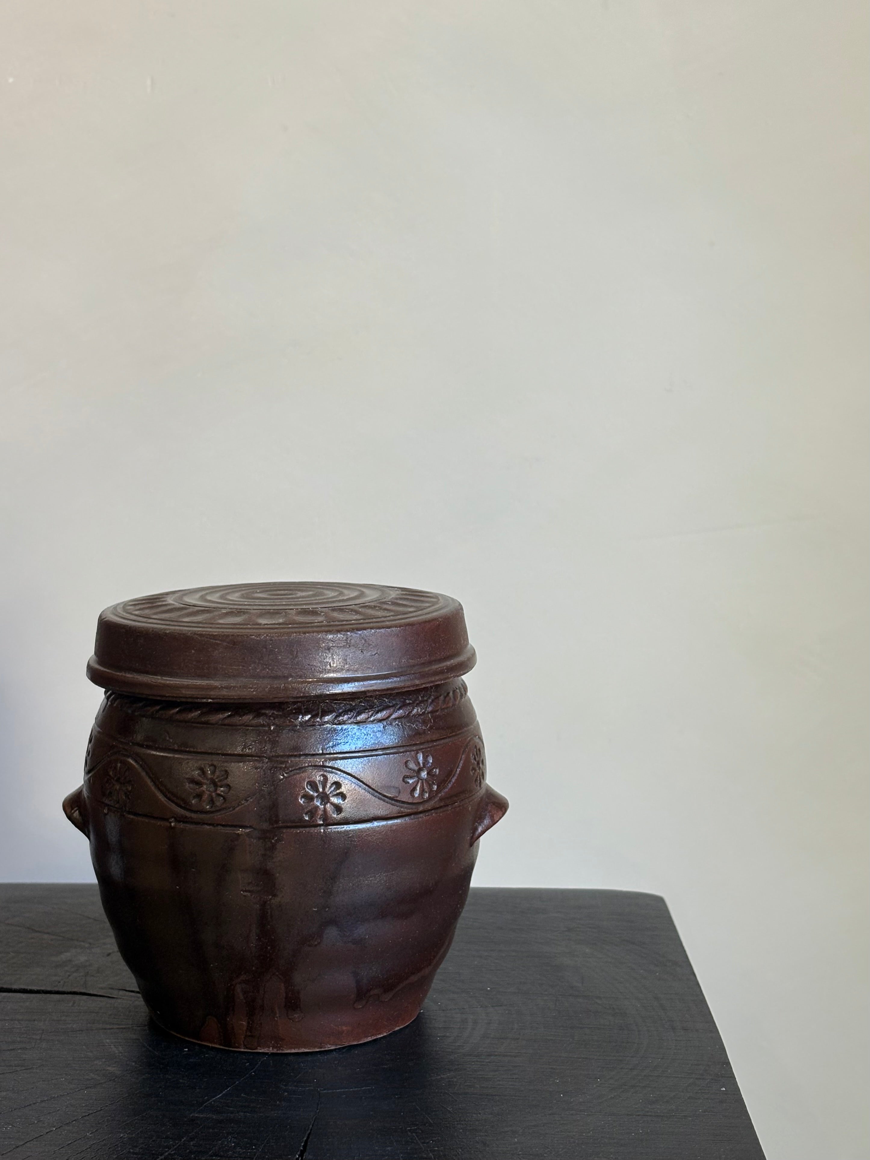 BROWN GLAZED KOREAN ONGGI