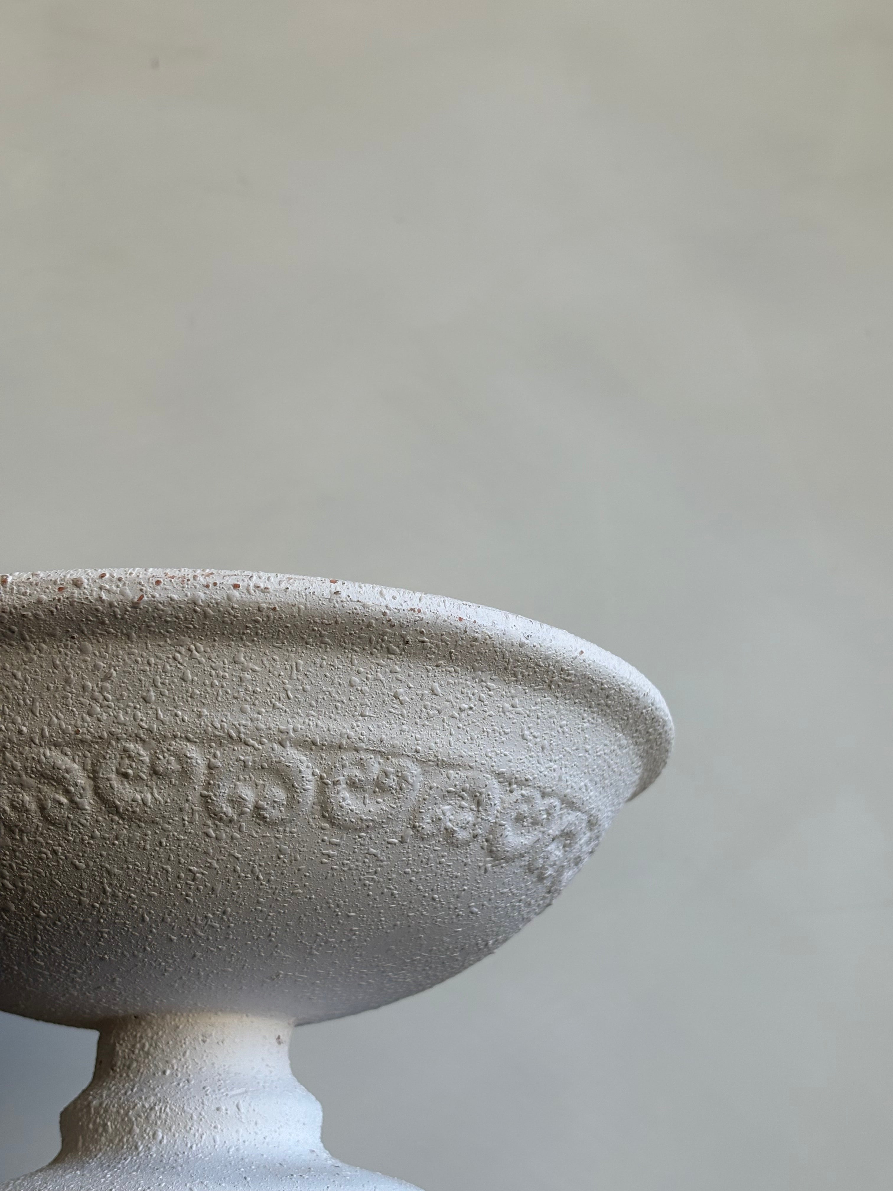 ANTIQUE PEDESTAL BOWL
