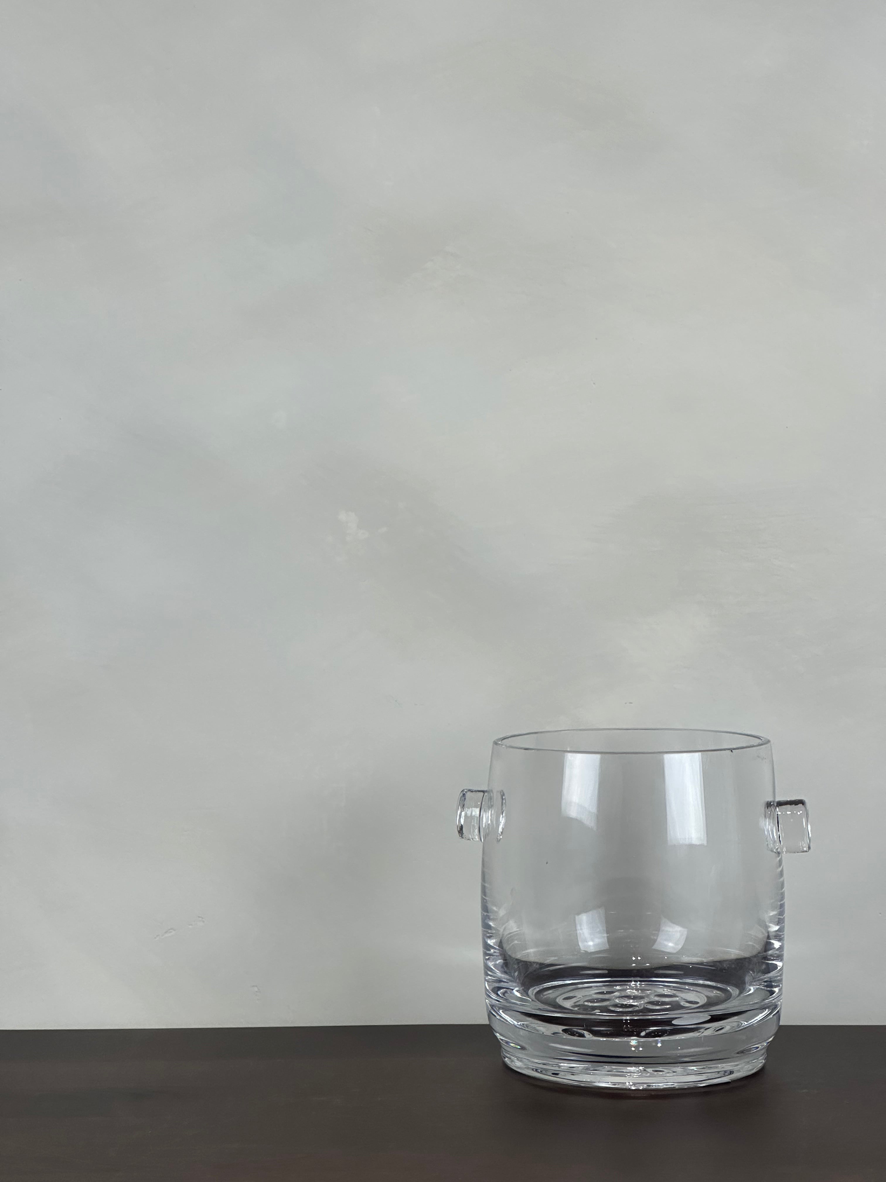 GLASS ICE BUCKET