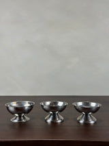 CHROME PEDESTAL BOWL