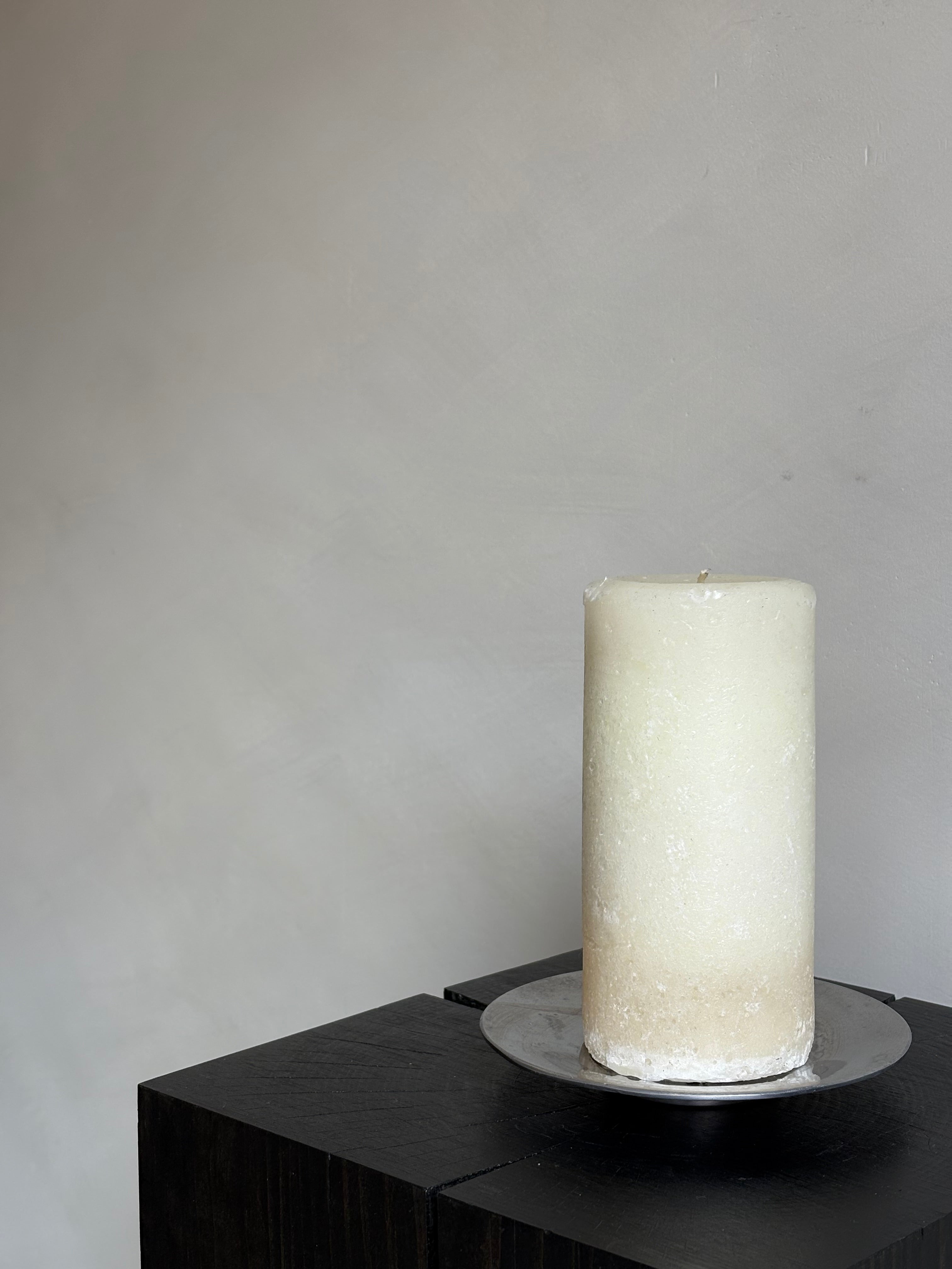 CHROME CANDLE HOLDER