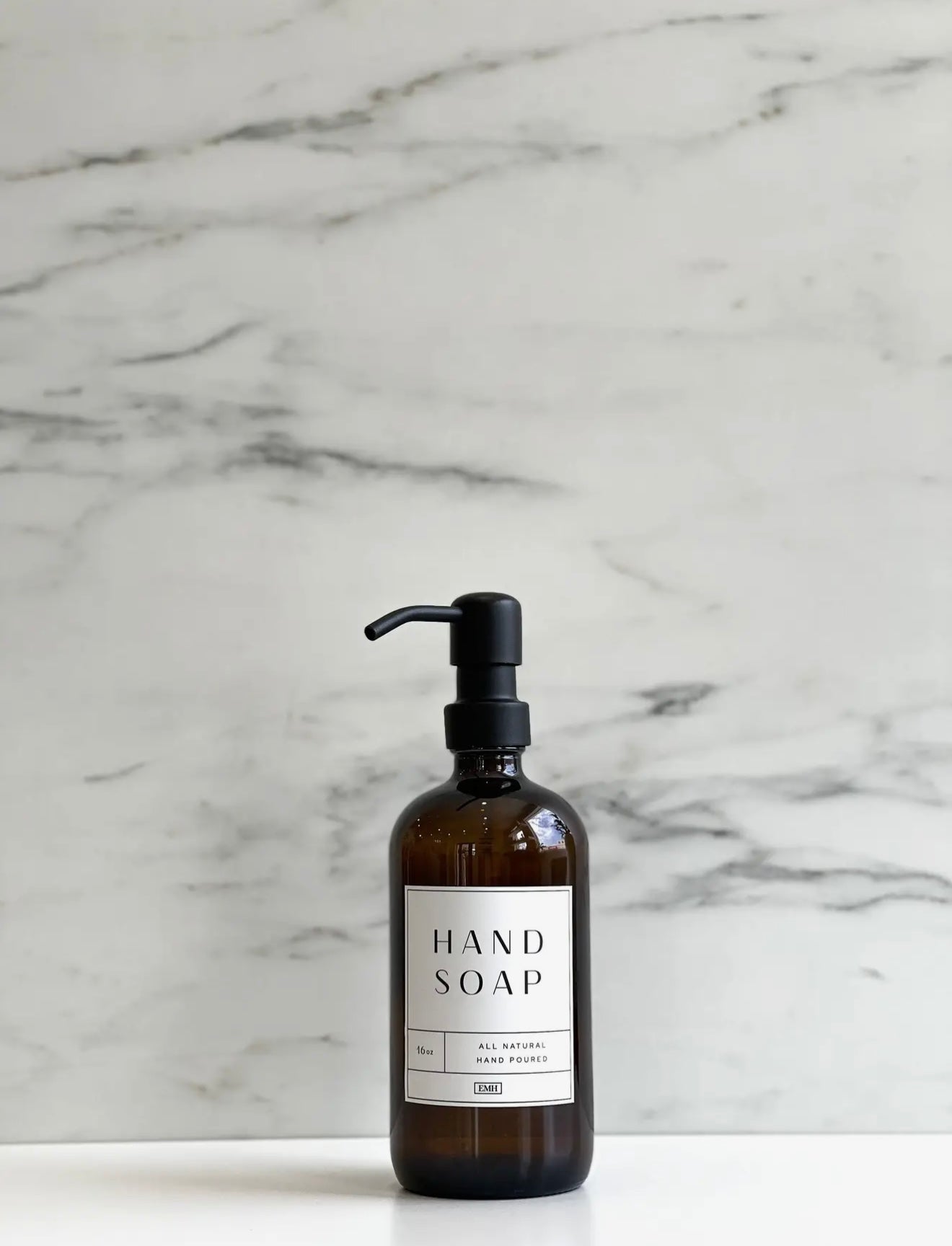 HAND SOAP GLASS DISPENSER
