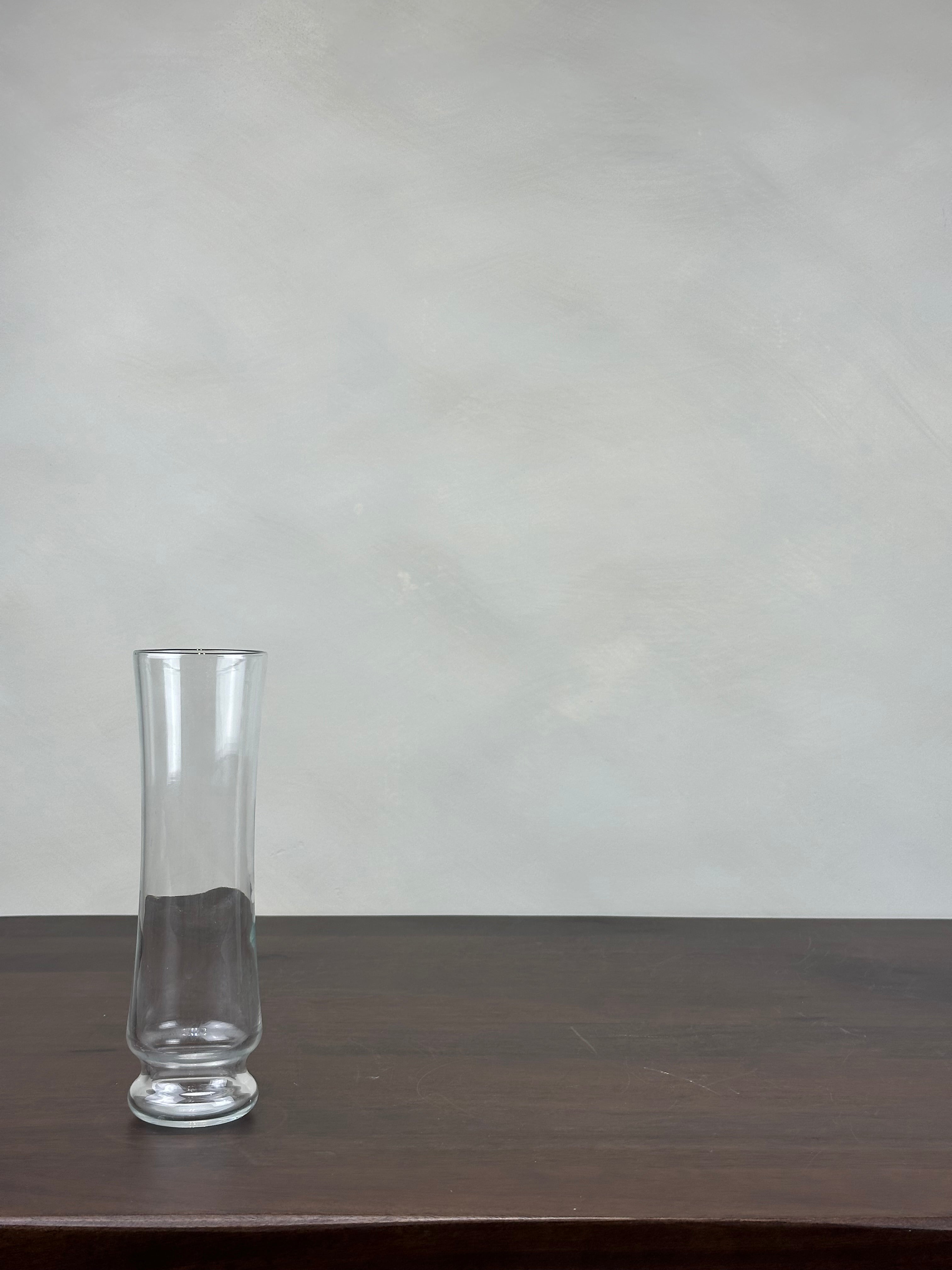 TALL GLASS VASE