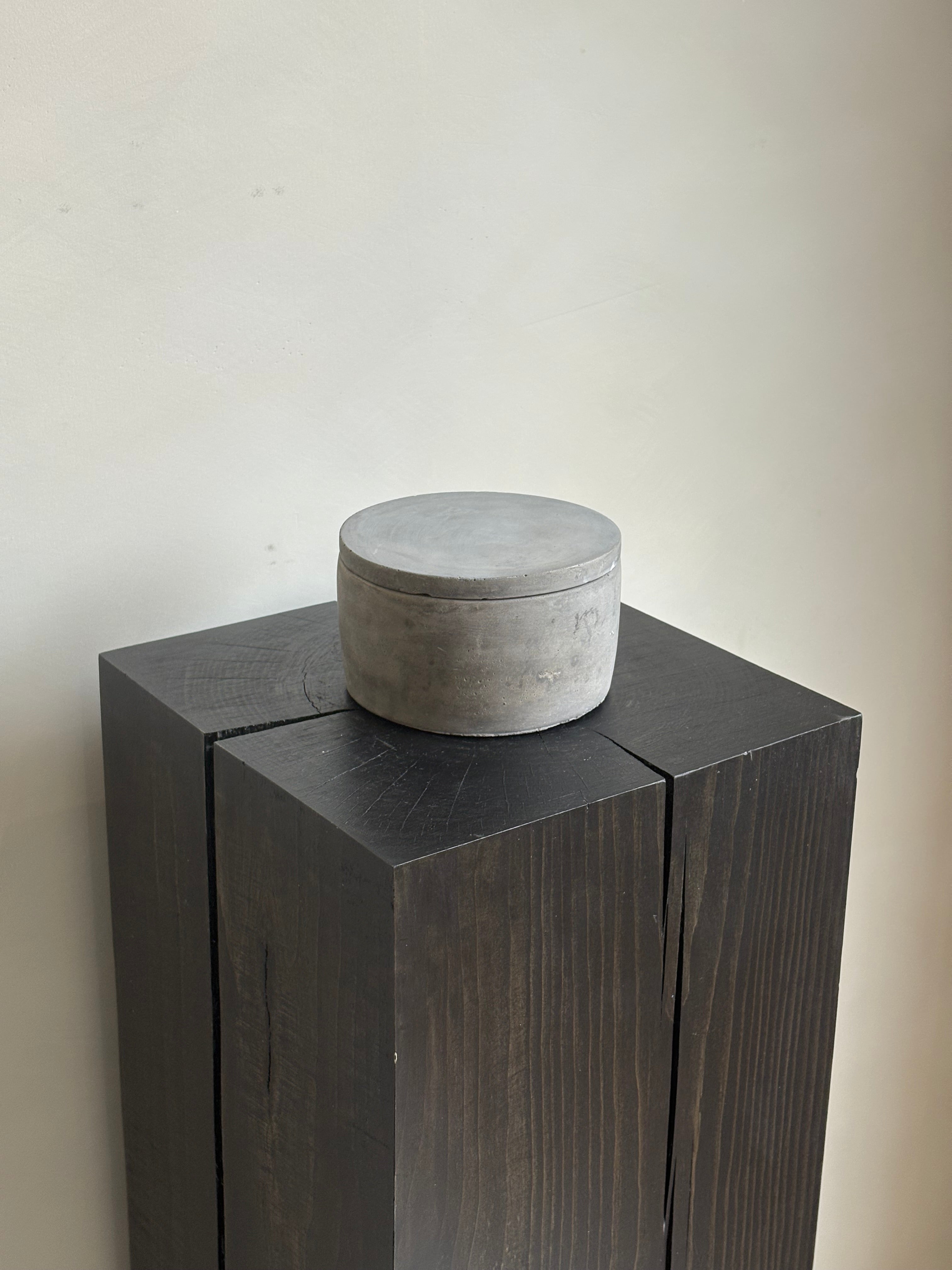 GREY STONE CANISTER