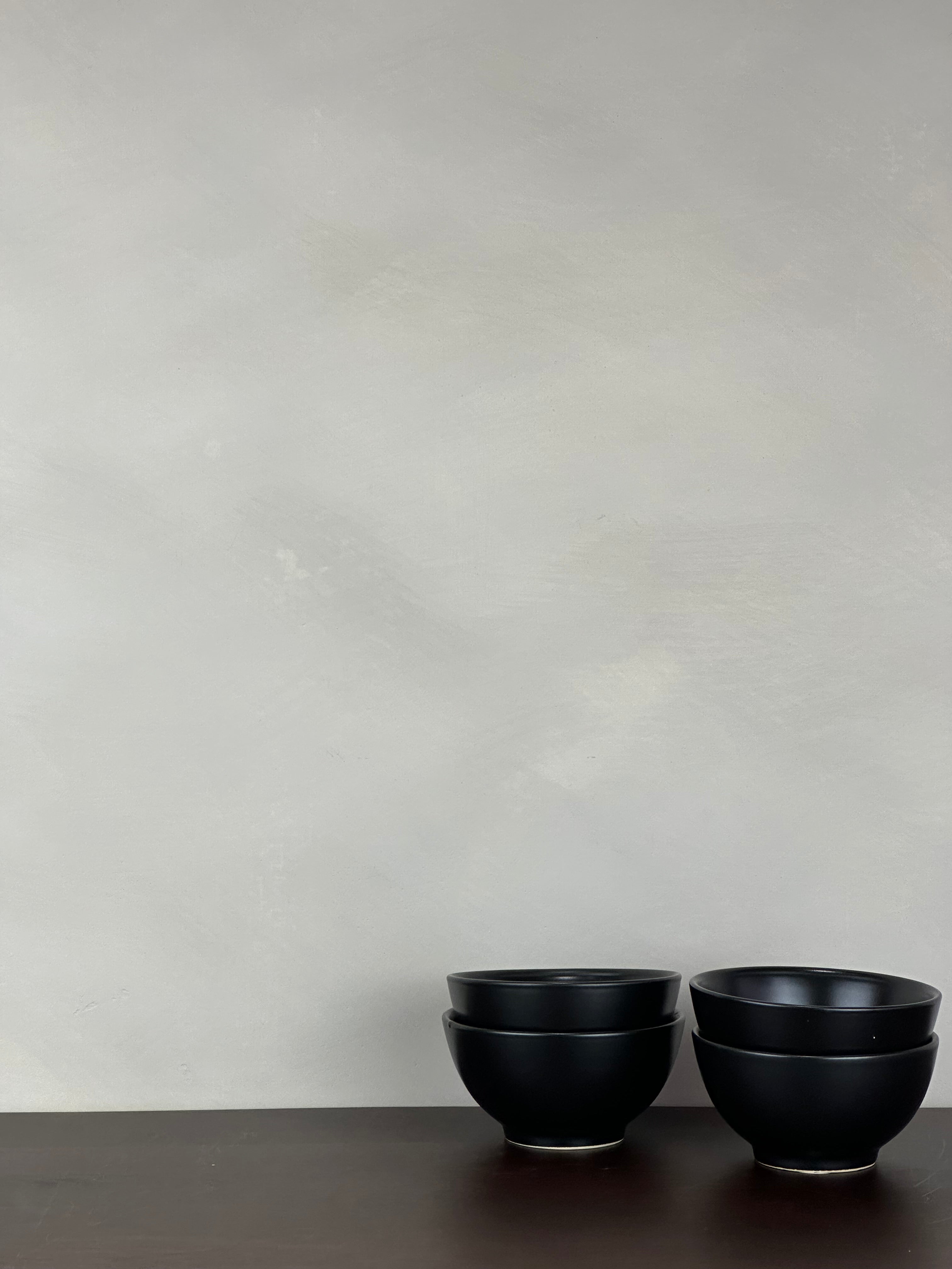 BLACK CERAMIC BOWL