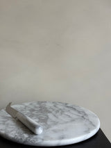 MARBLE CHEESE BOARD WHITE