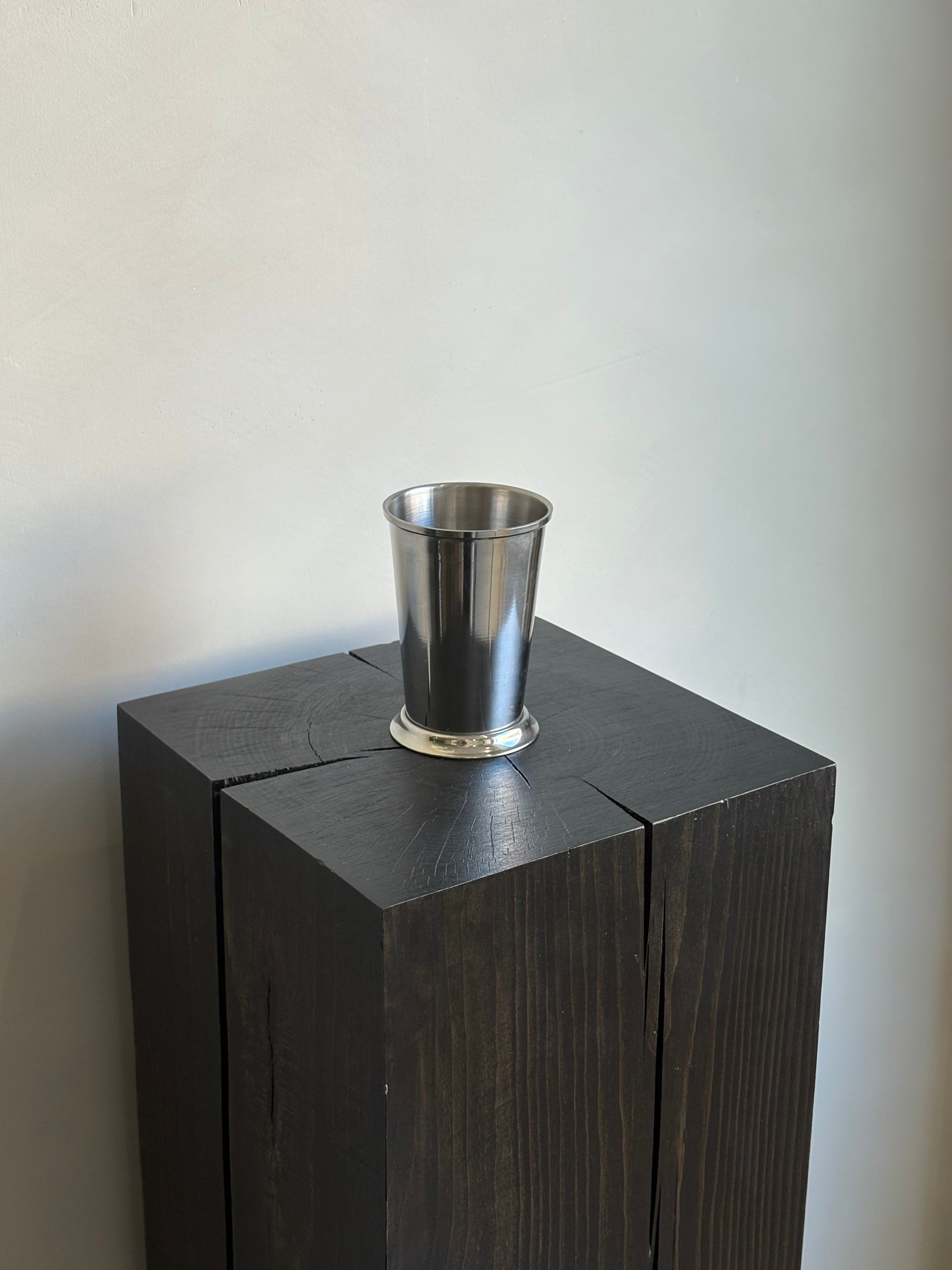 TALL CHROME CONTAINER