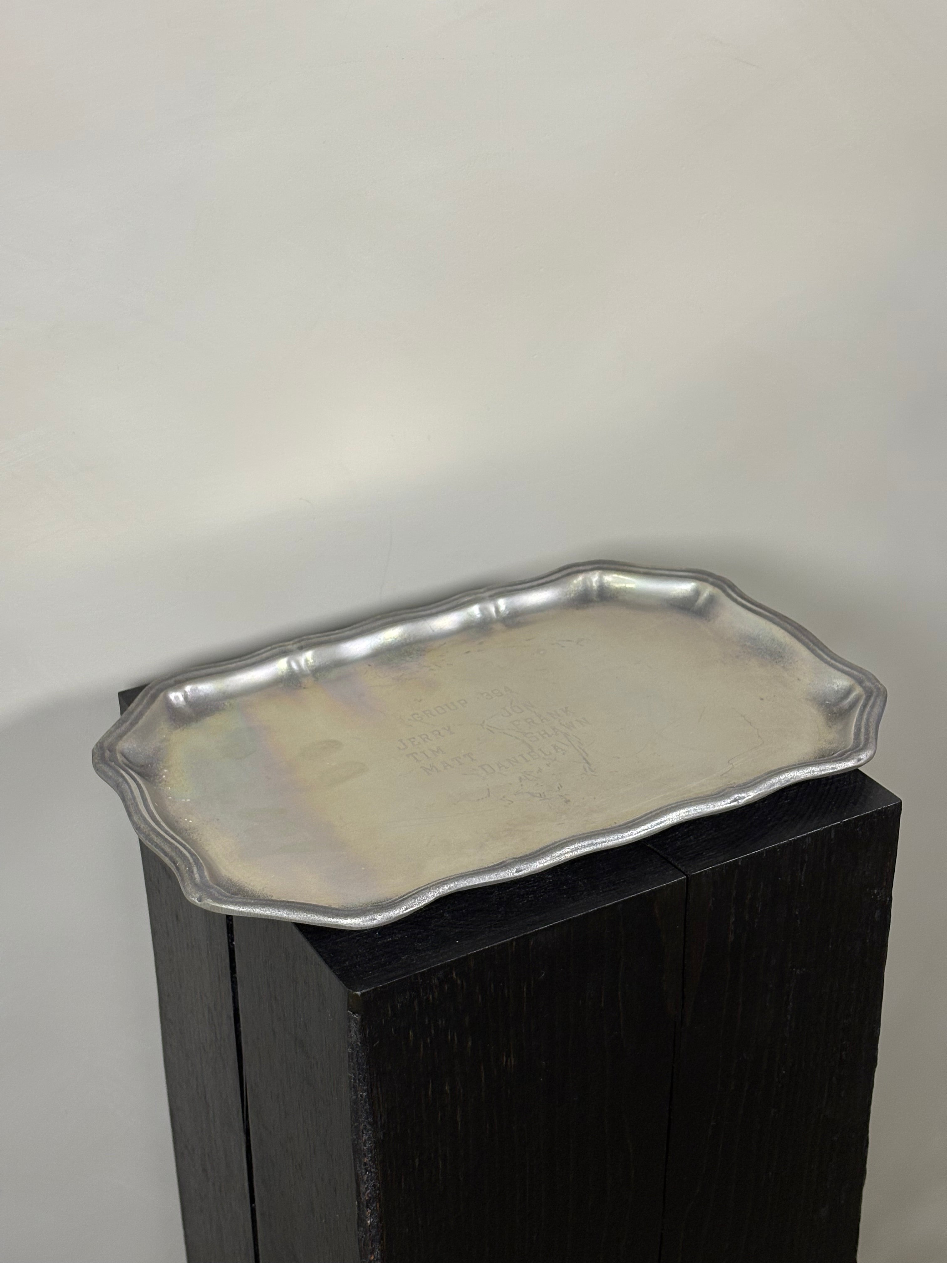 HEAVY SILVER TRAY