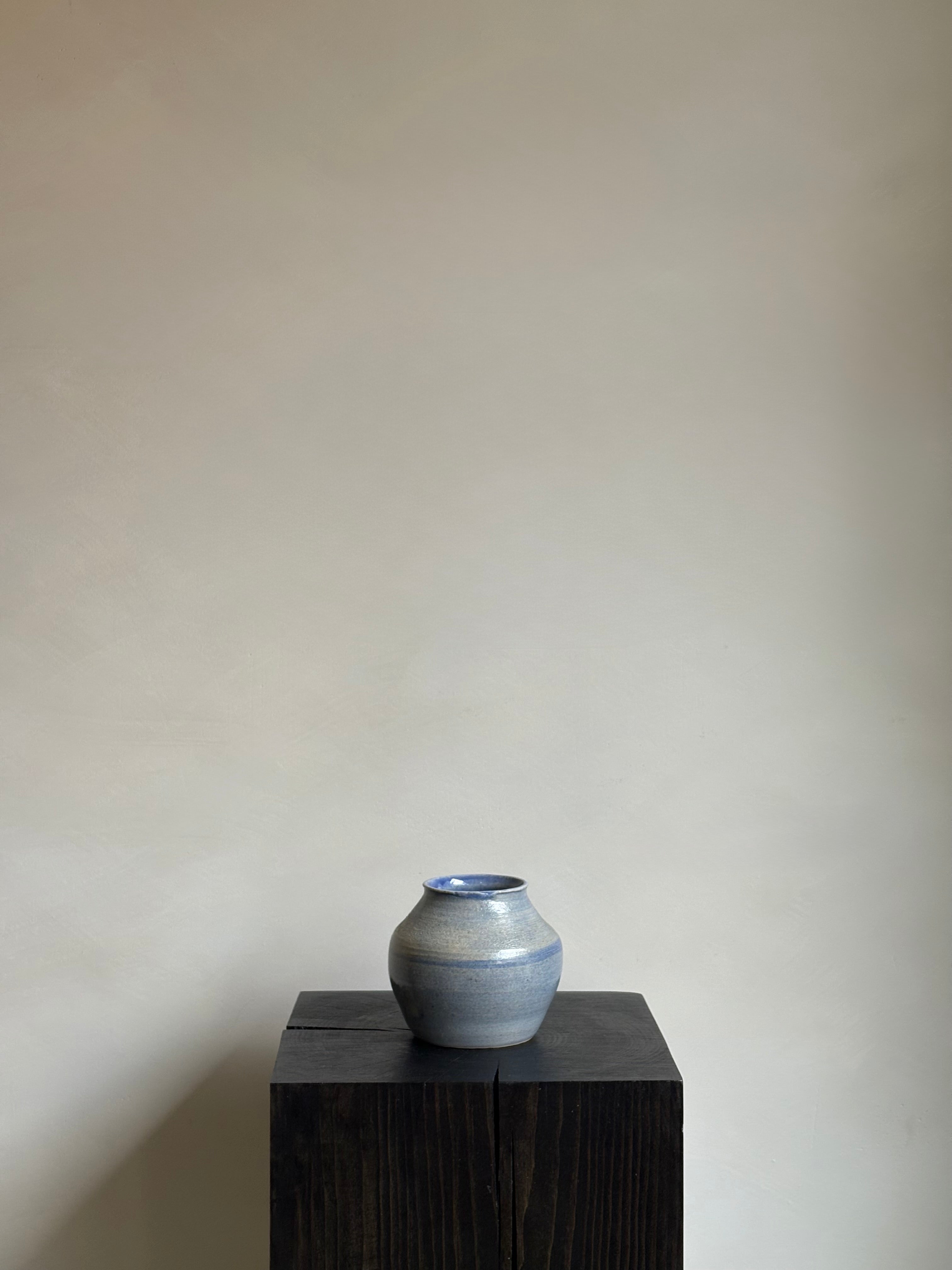 HANDCRAFTED BLUE VASE