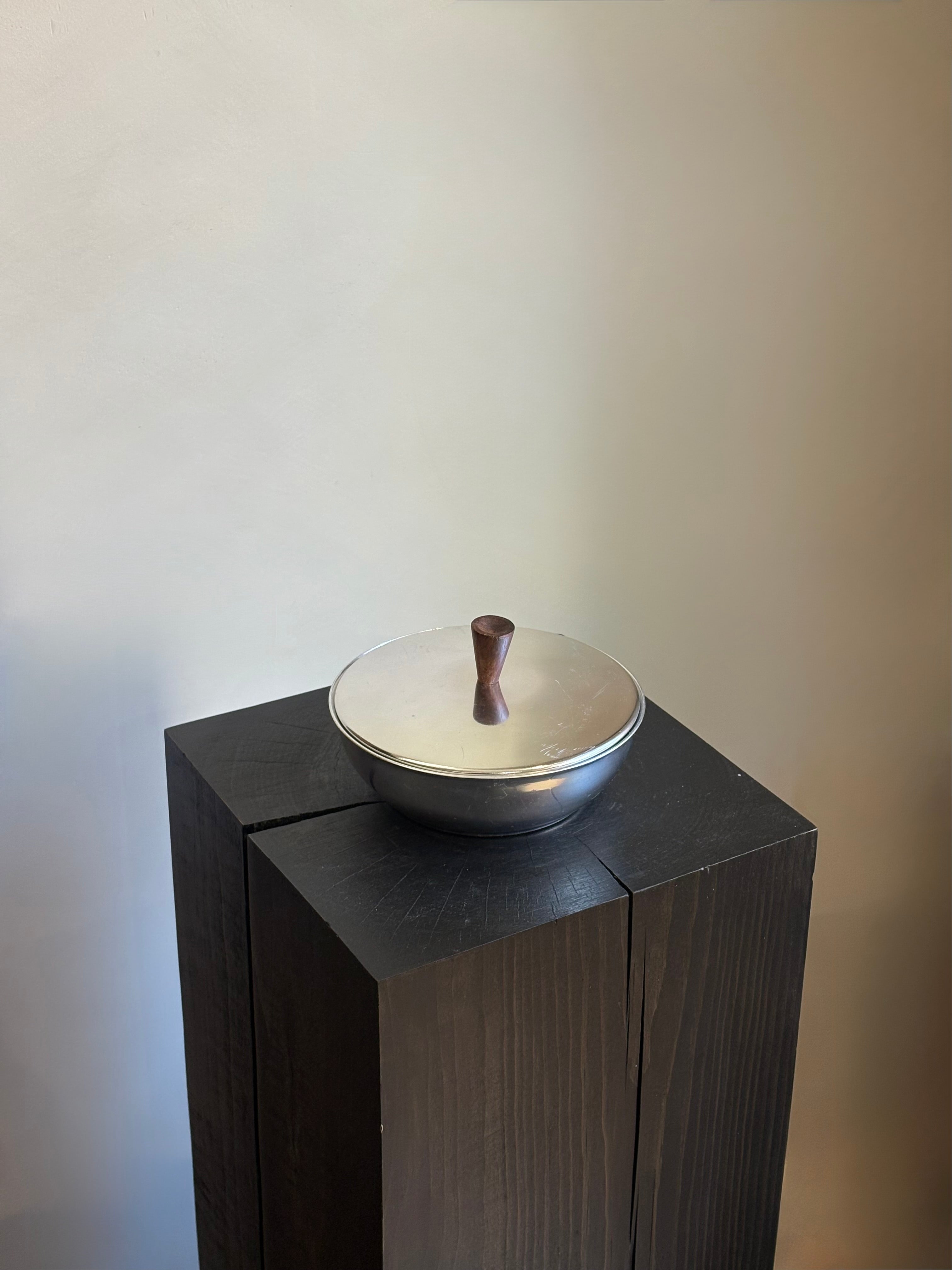 CHROME TRINKET DISH