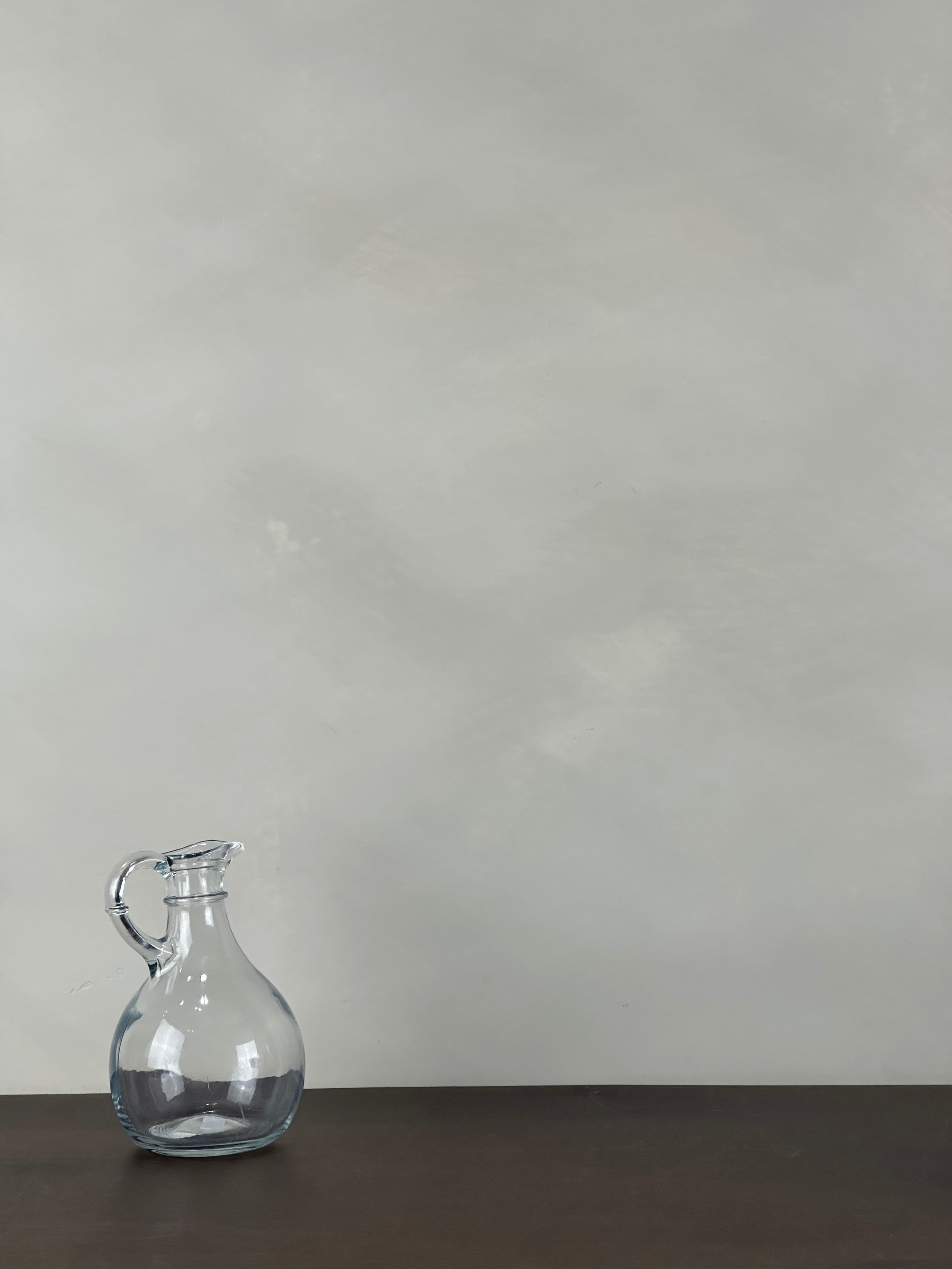SMALL GLASS OIL CRUET