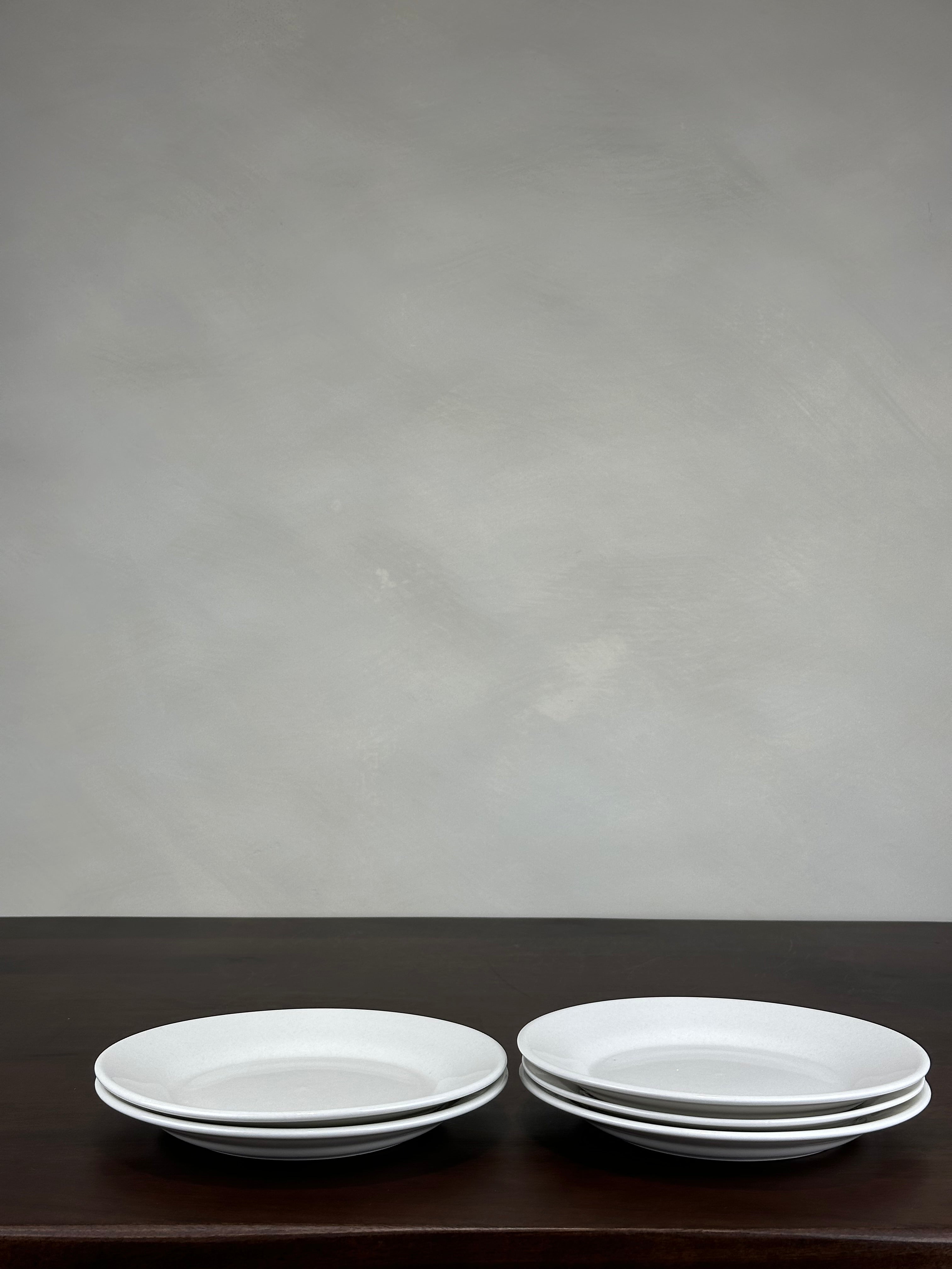 WHITE CERAMIC SIDE PLATE