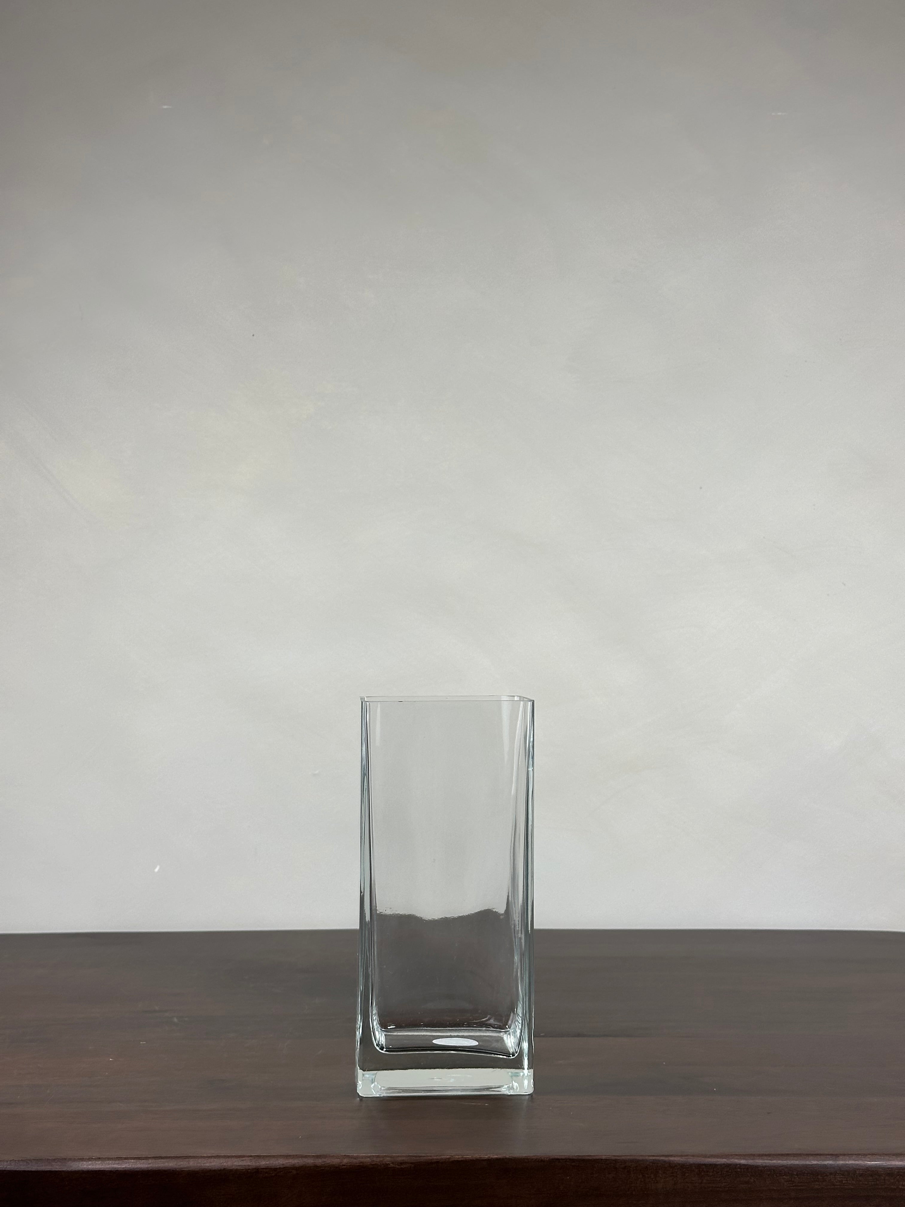 RECTANGLE GLASS VASE