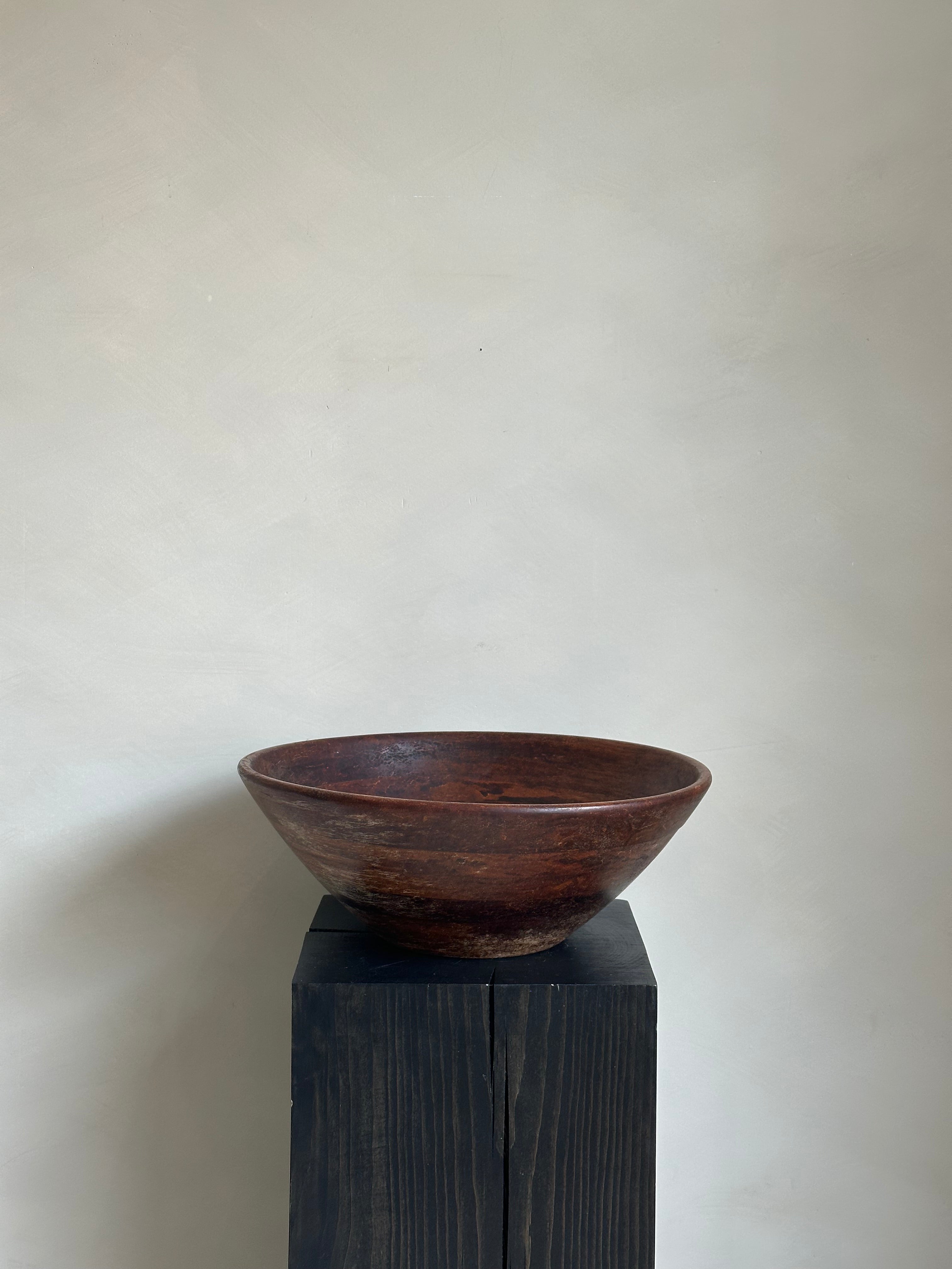 LARGE WOOD BOWL
