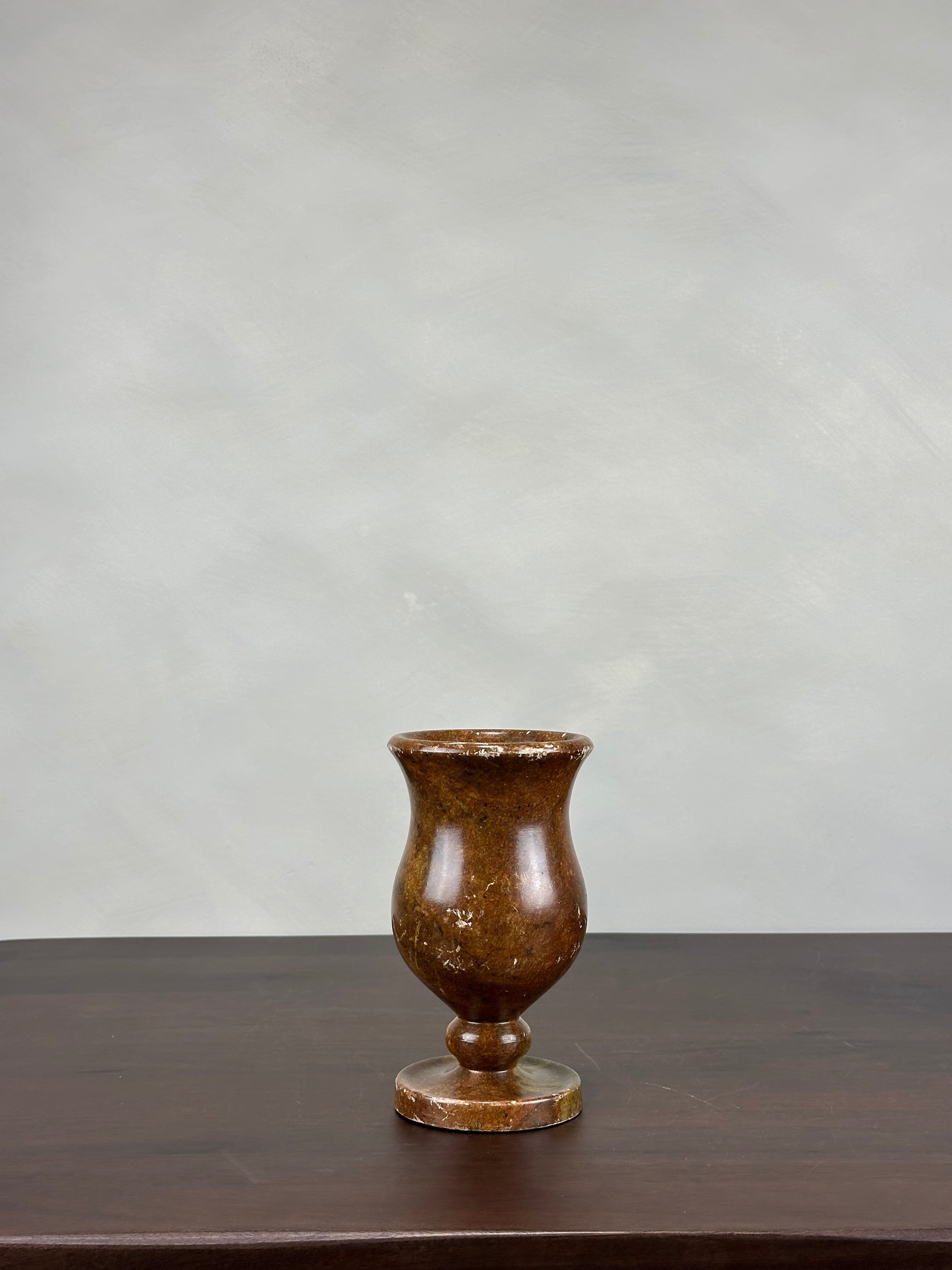 PEDESTAL STONE VASE
