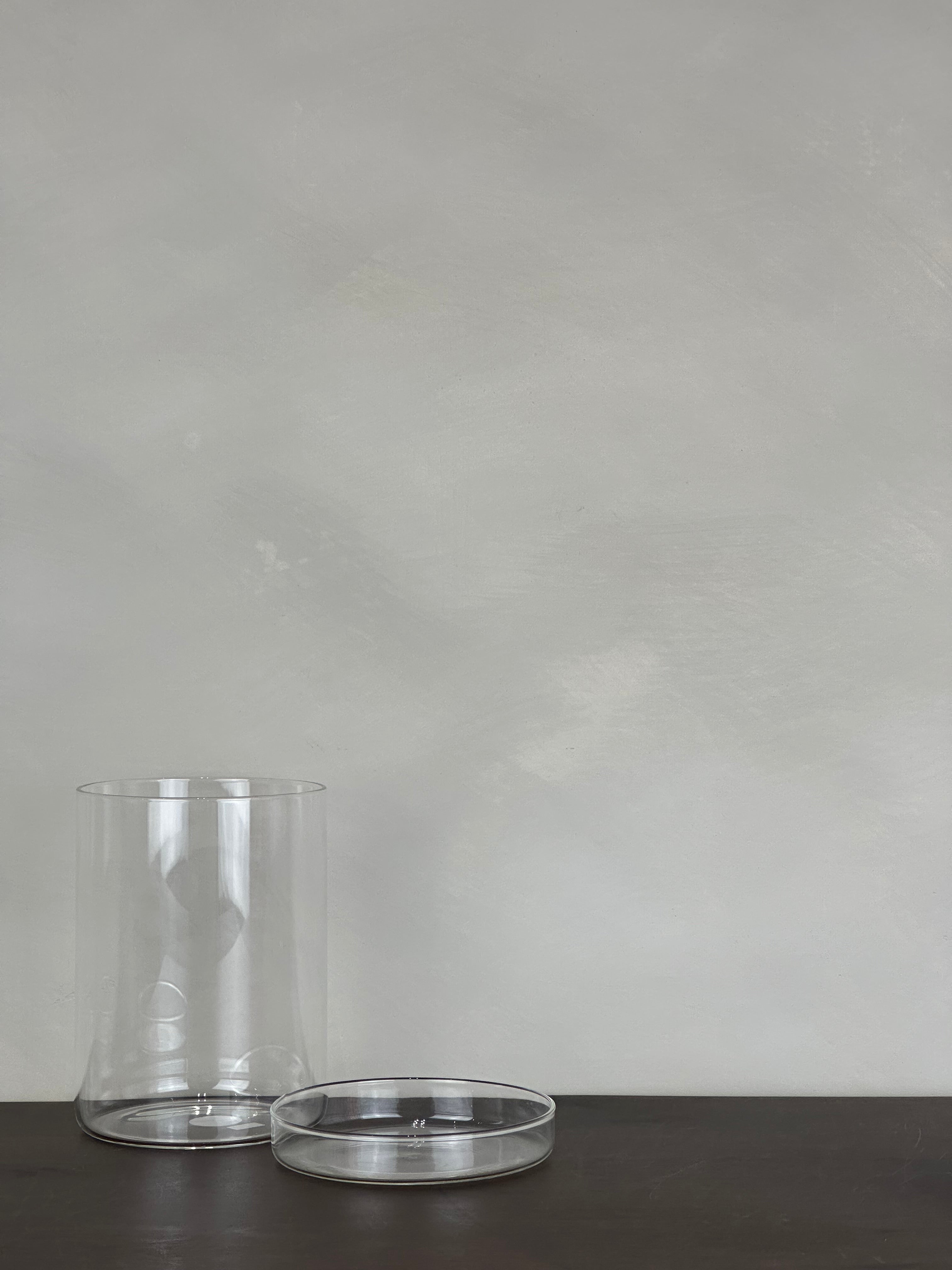 GLASS JAR WITH LID - LARGE
