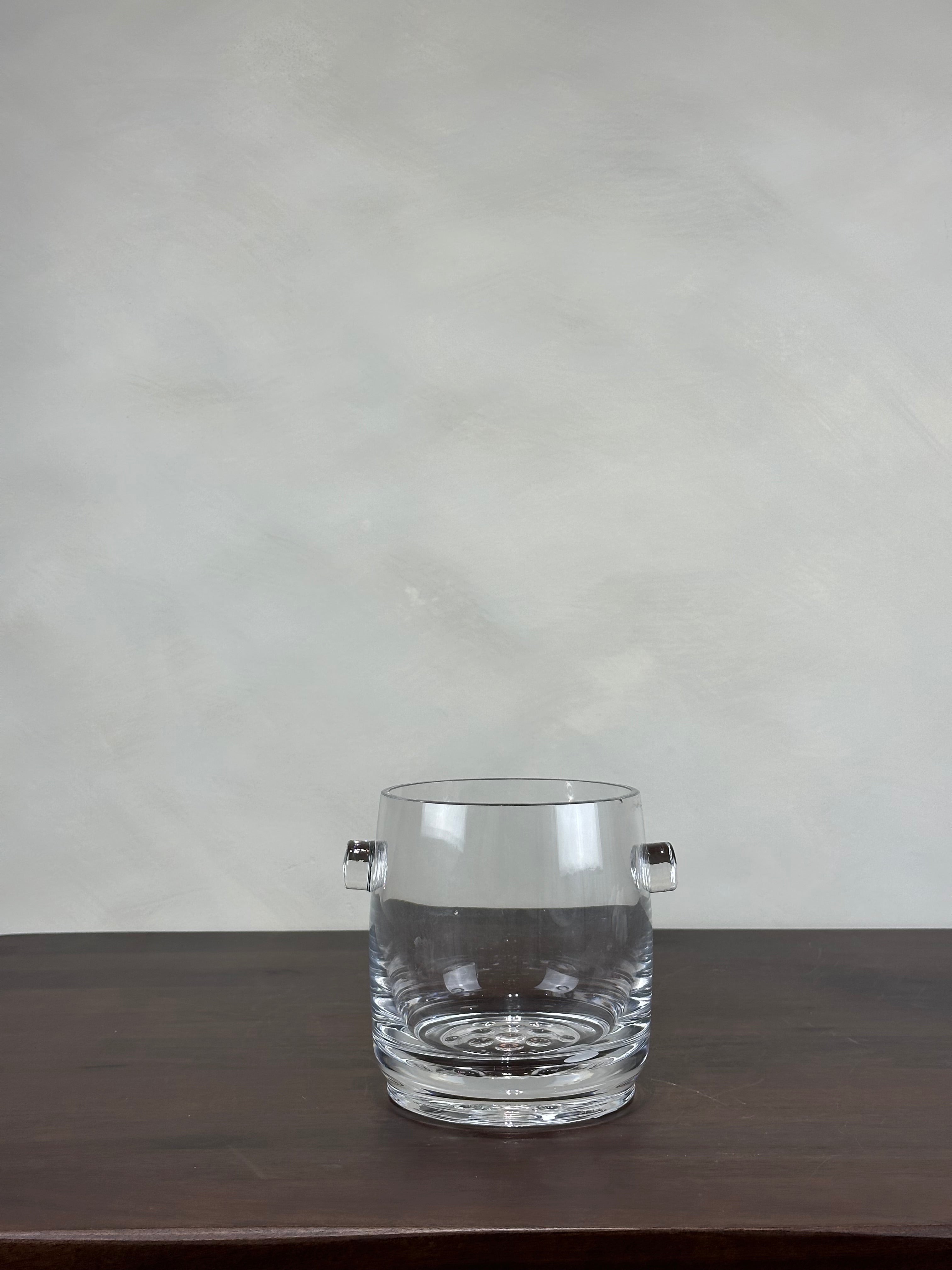 GLASS ICE BUCKET