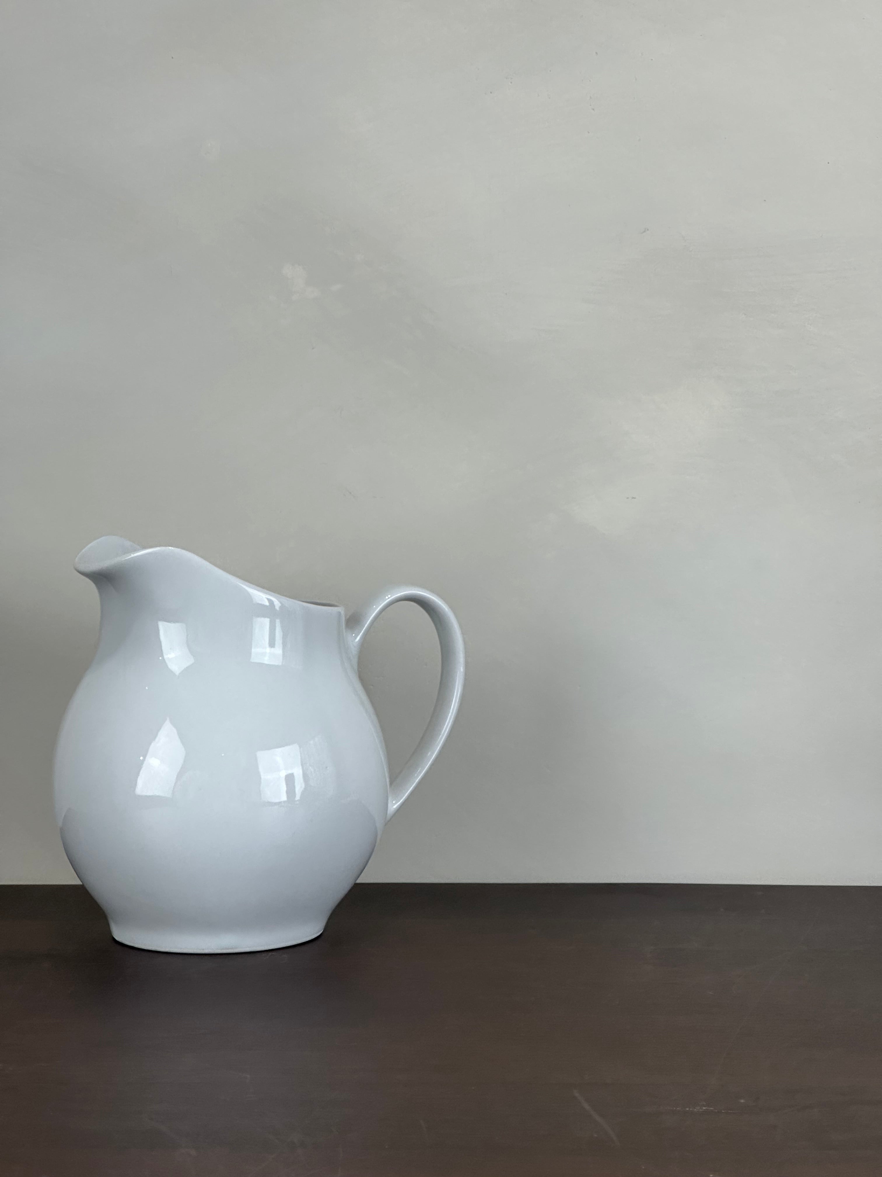 WHITE PITCHER