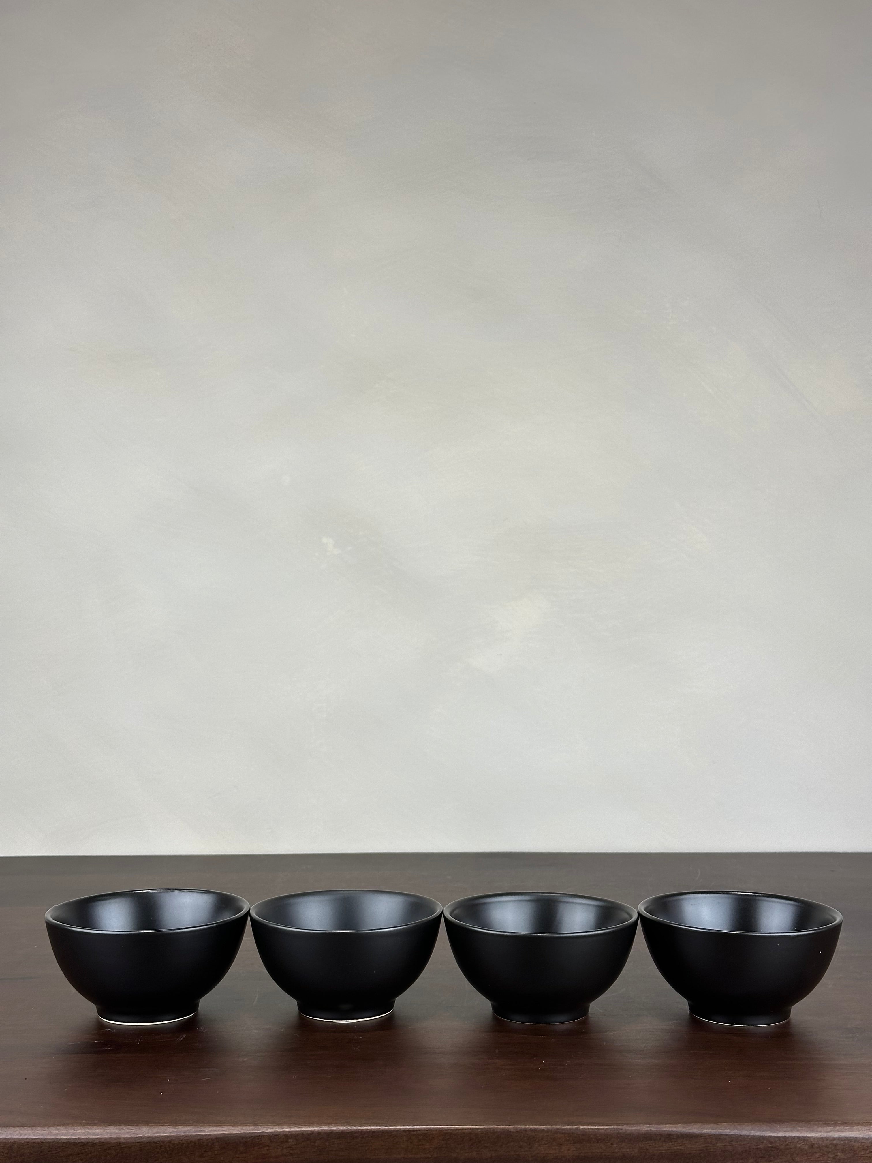 BLACK CERAMIC BOWL