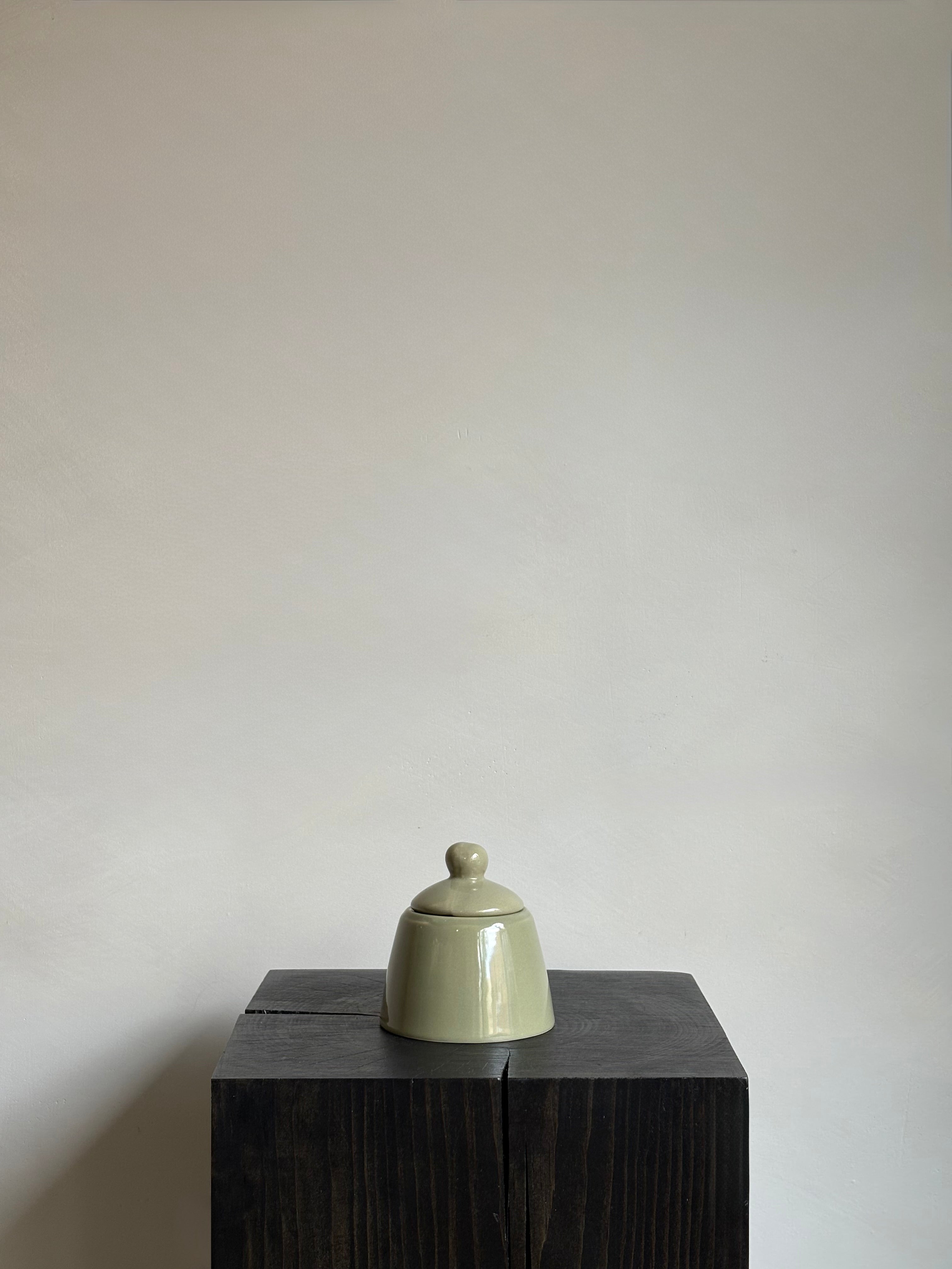 GREEN SPICE JAR