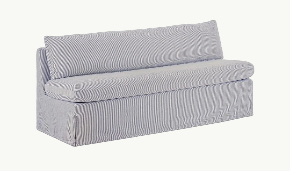 THE ALORA SLIPCOVER DINING BENCH