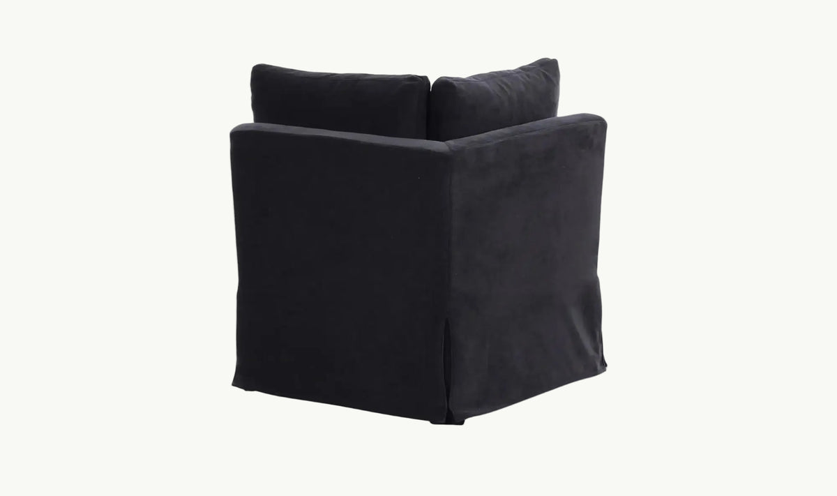 THE ALORA SLIPCOVER CORNER CHAIR