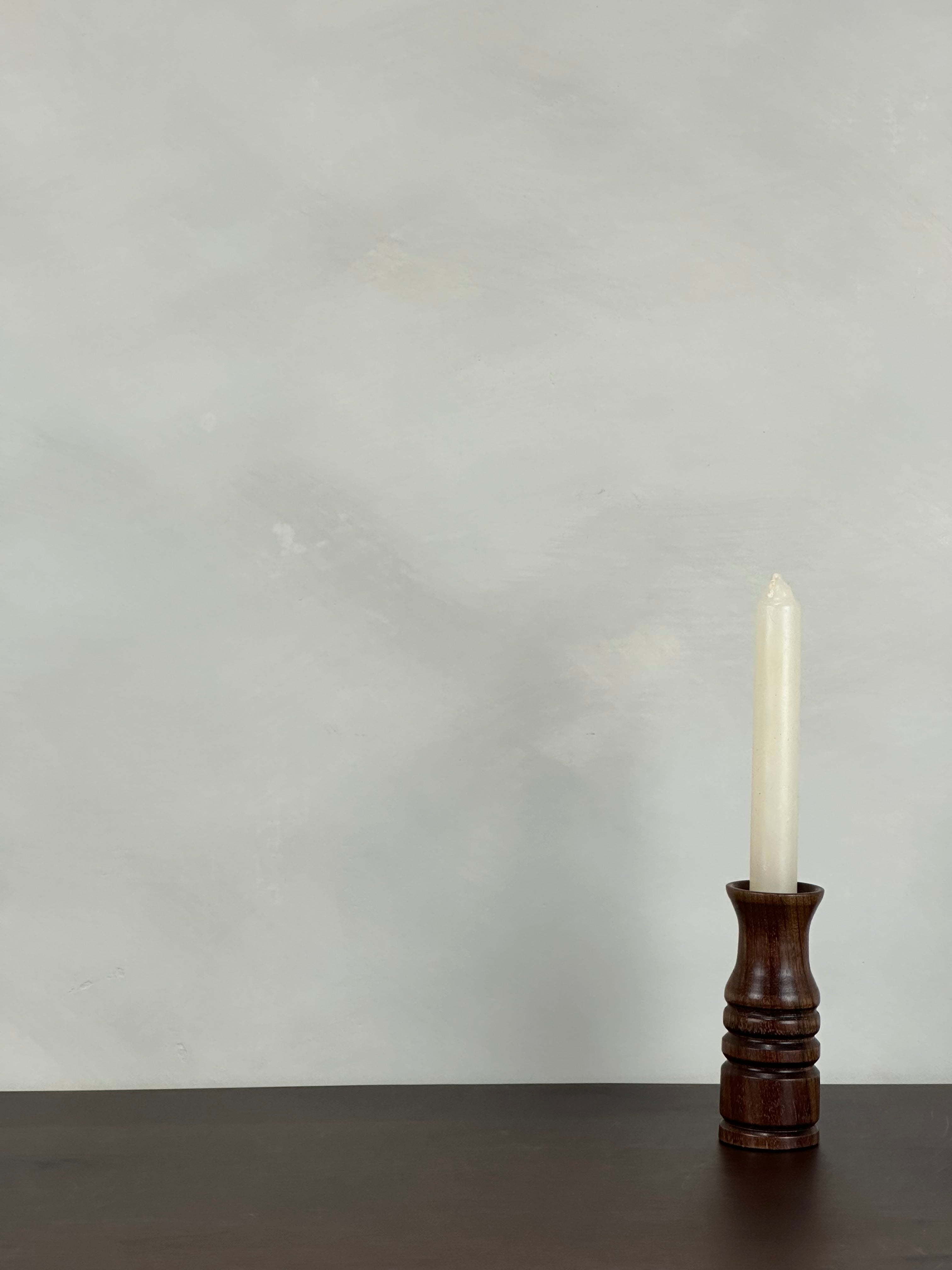MINI WOODEN CANDLE HOLDER