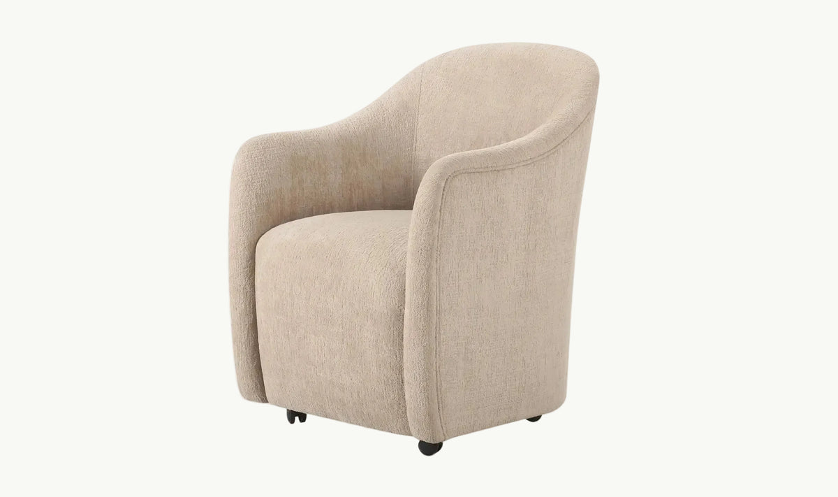 DARLA ROLLING DINING CHAIR