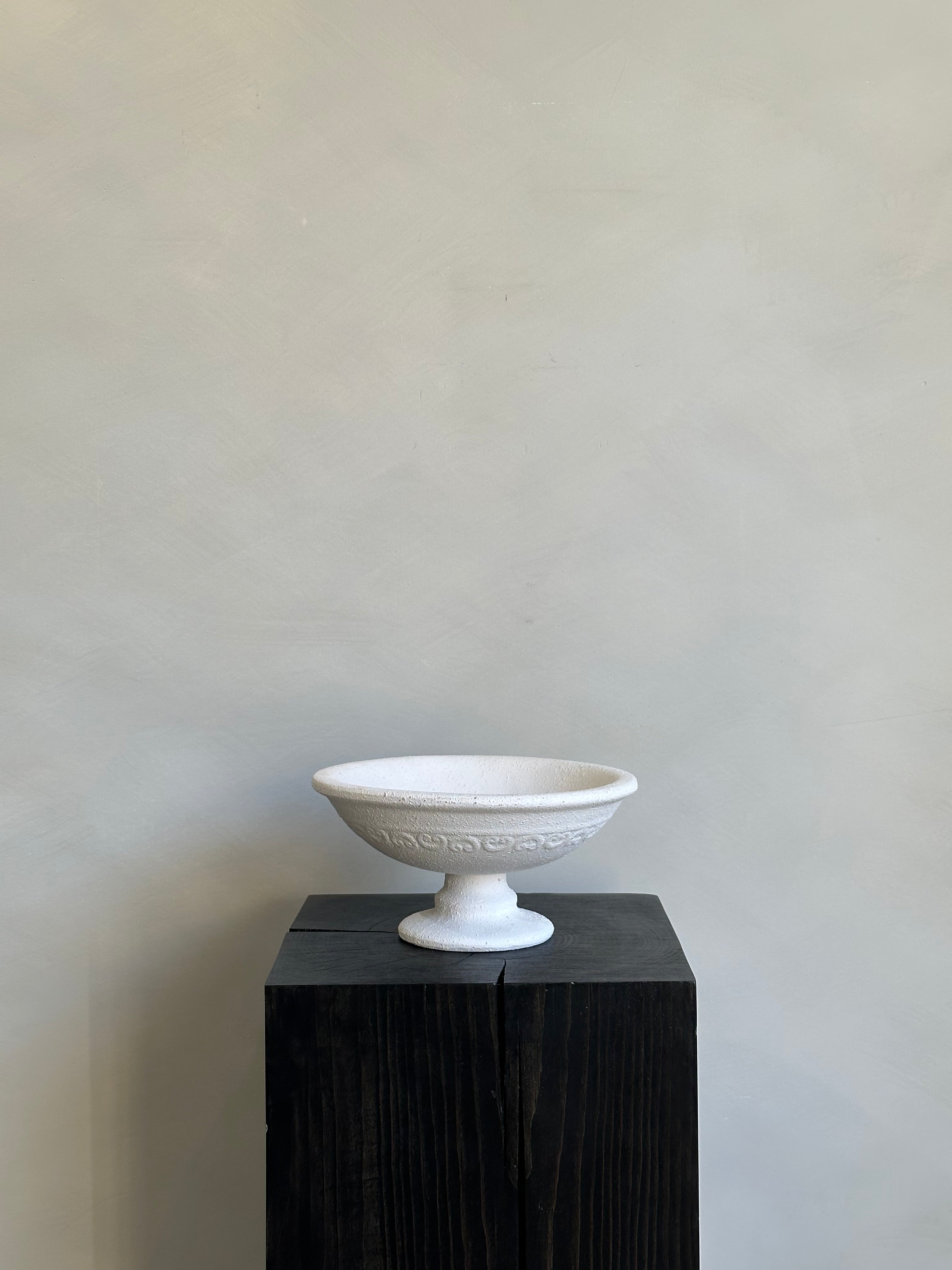 ANTIQUE PEDESTAL BOWL