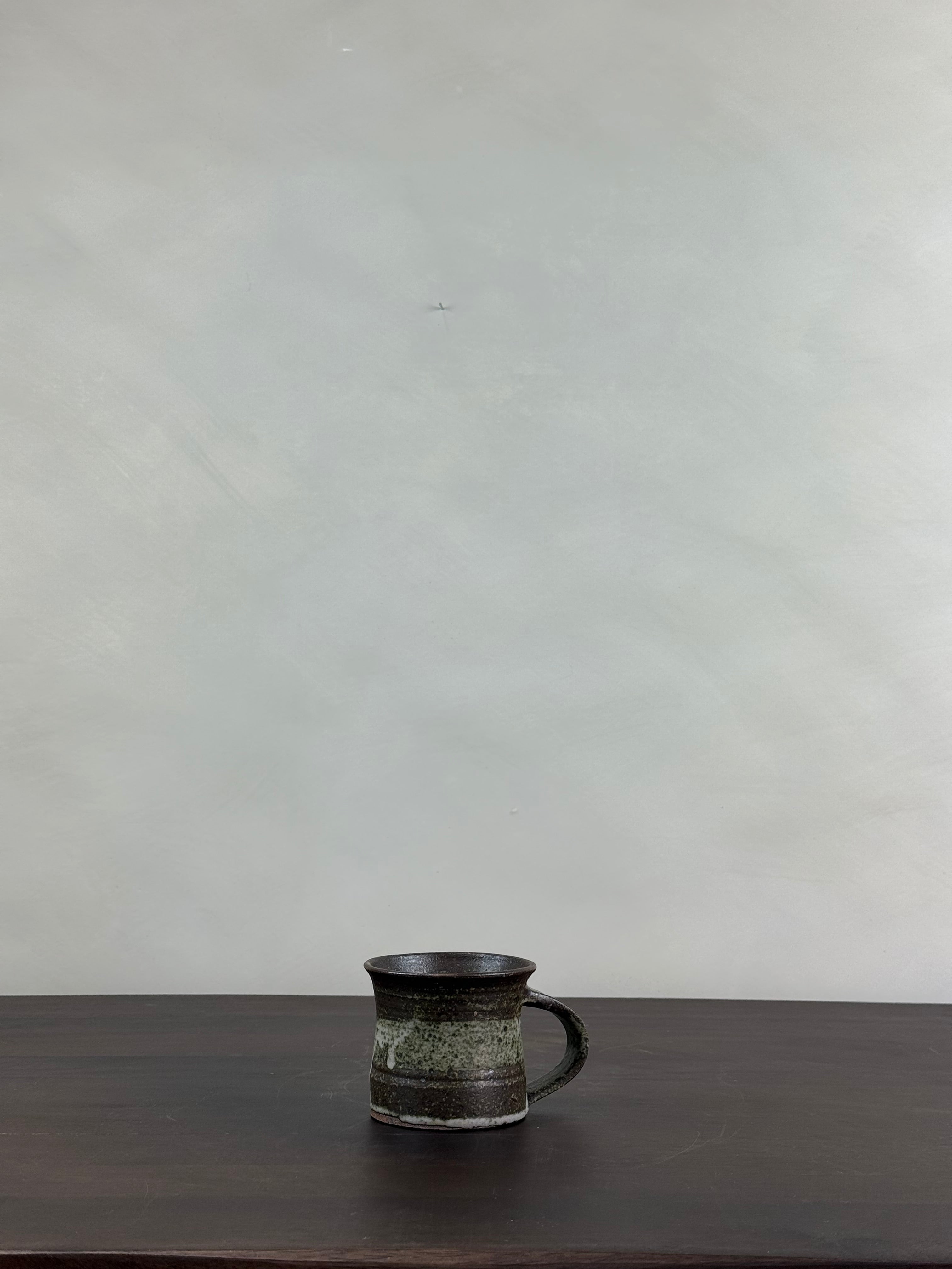 BROWN & GREEN HANDCRAFTED MUG