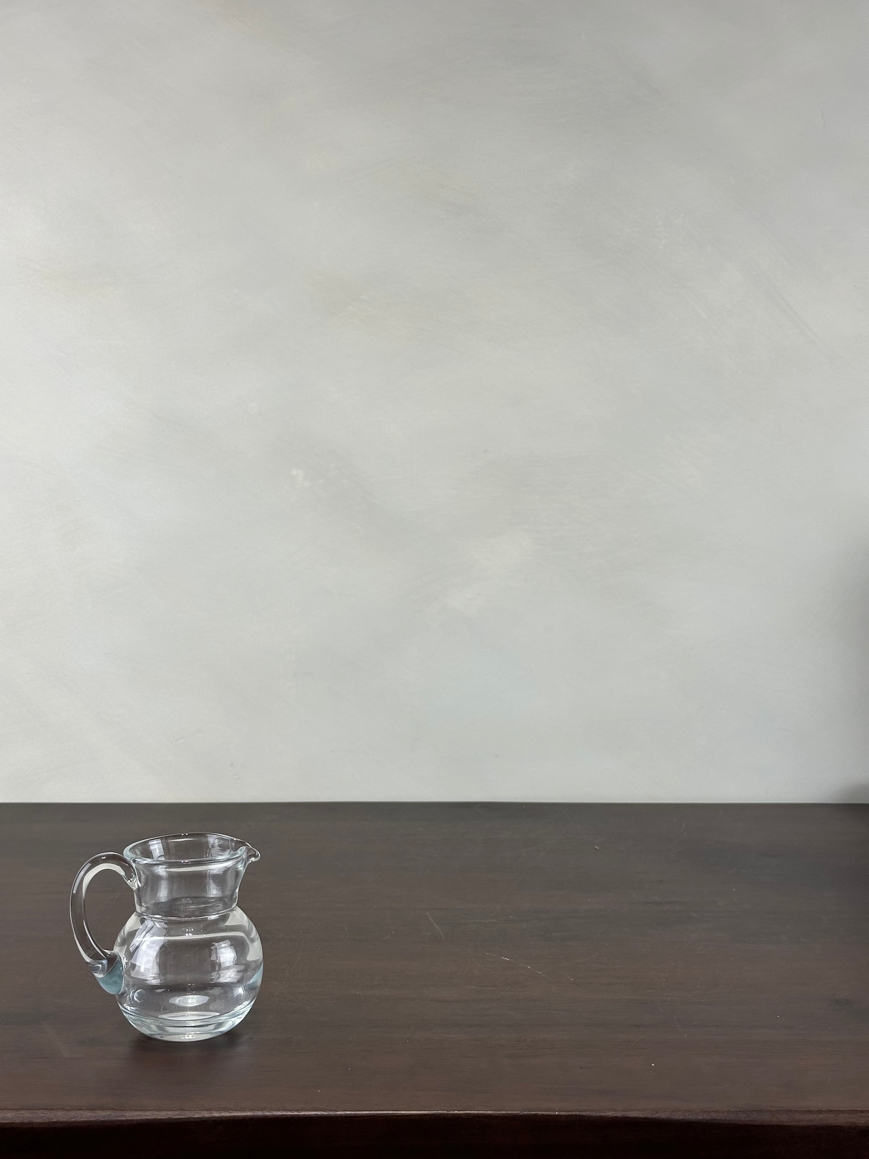 GLASS MINI SERVING PITCHER