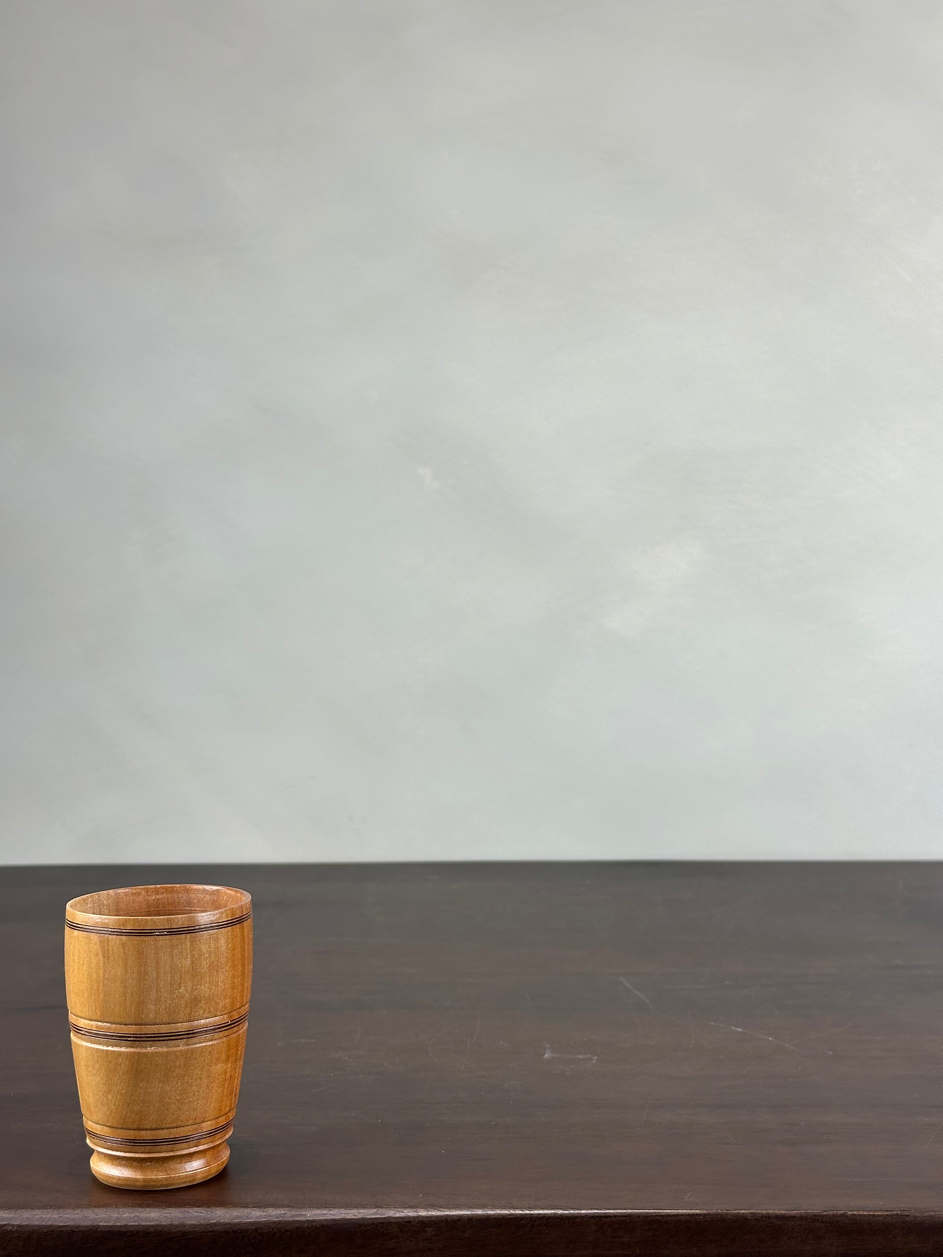 WOODEN CUP