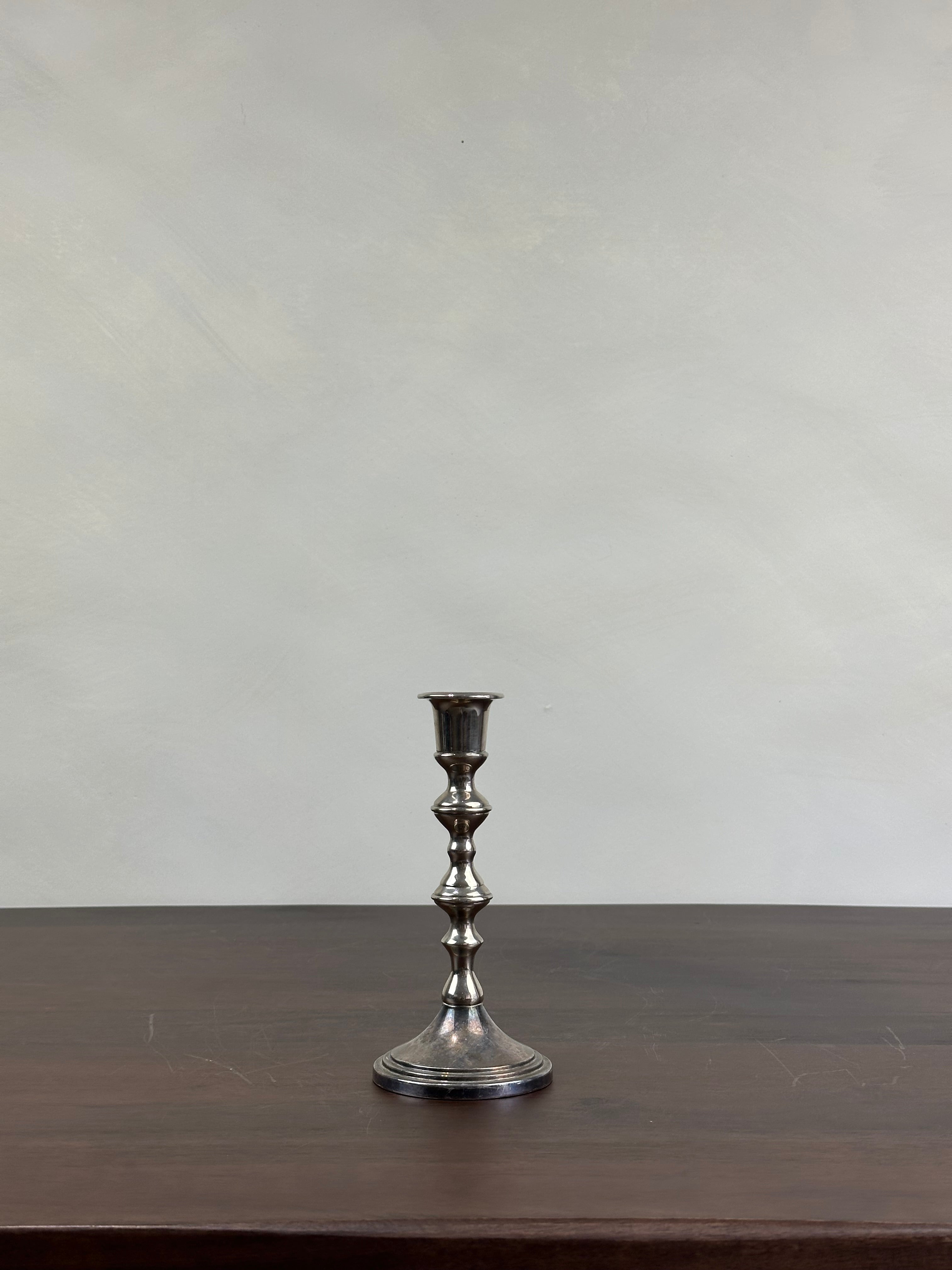 SILVER CANLDESTICK HOLDER