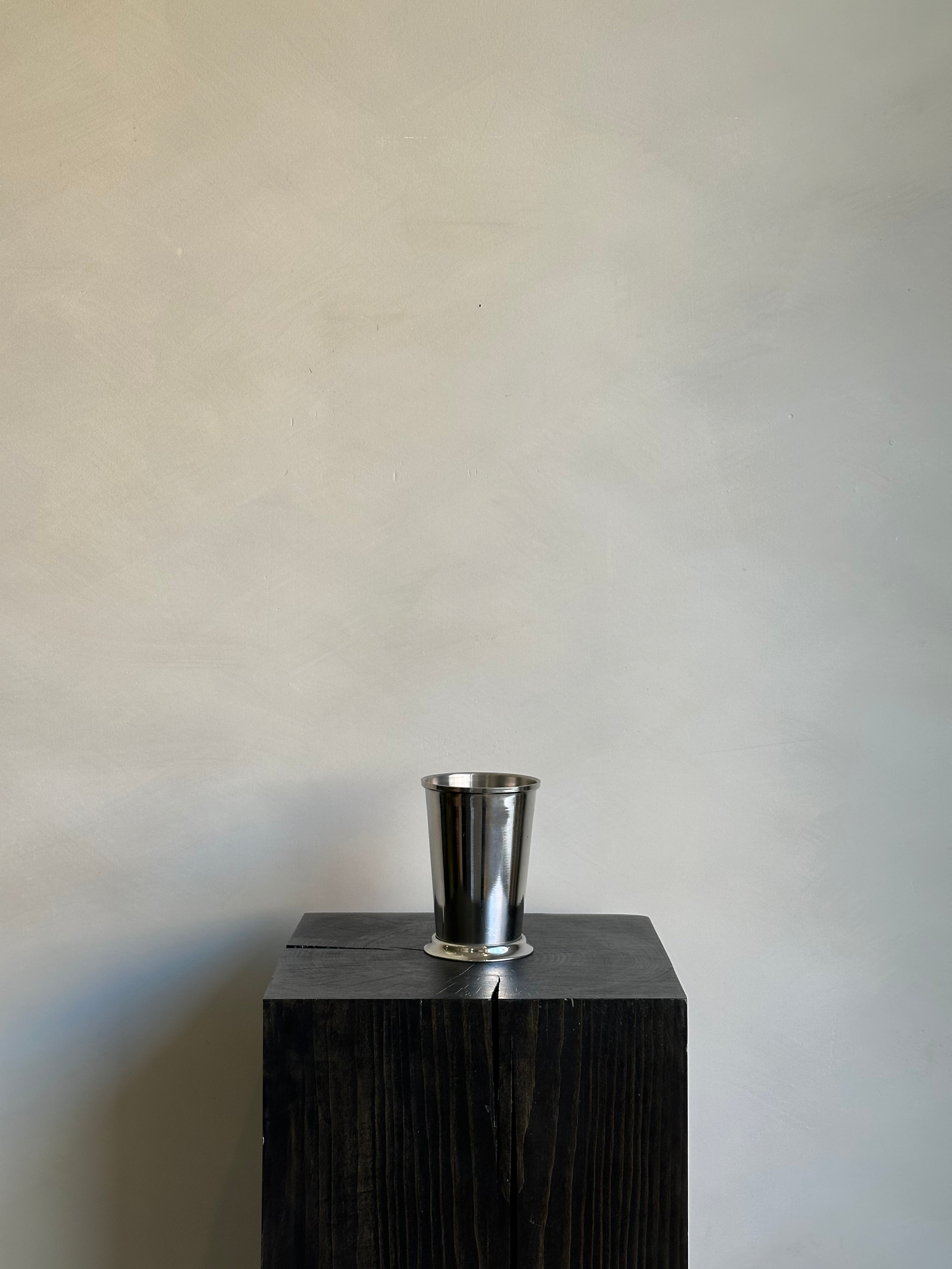 TALL CHROME CONTAINER