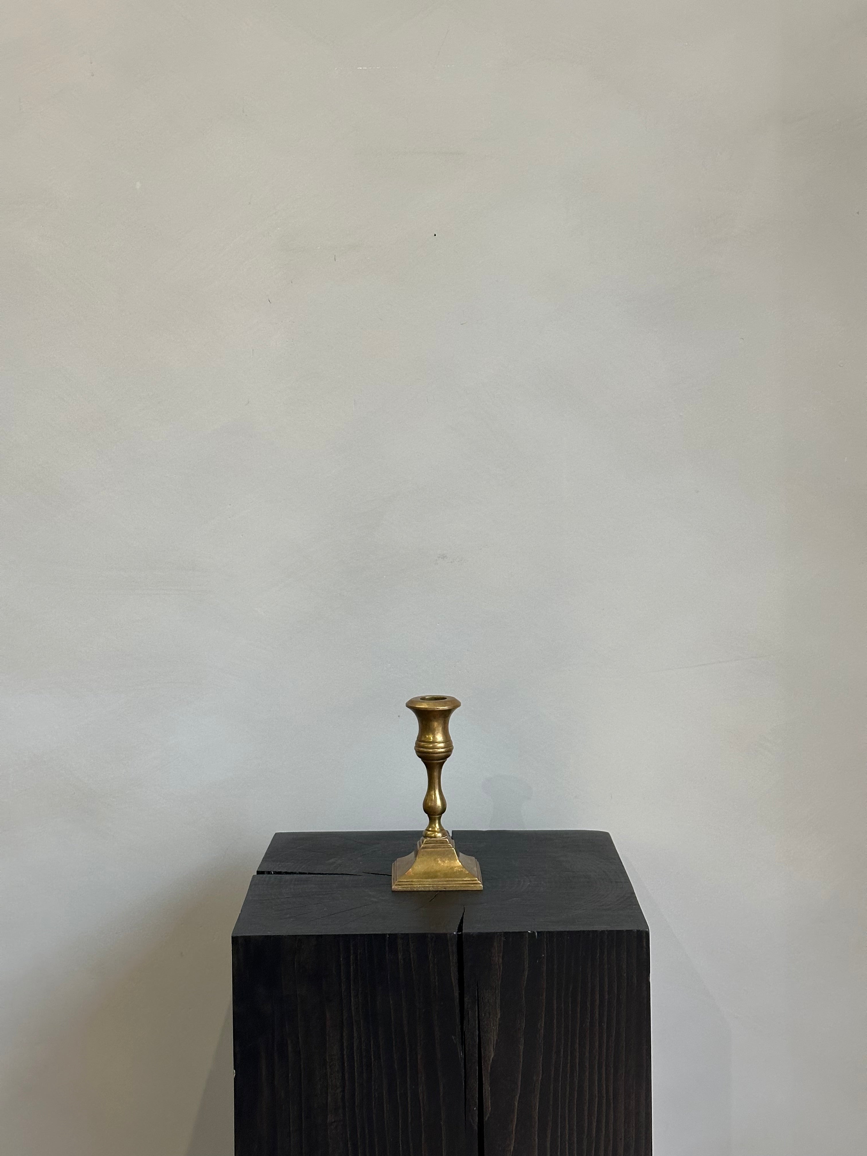 SMALL GOLD CANDLESTICK