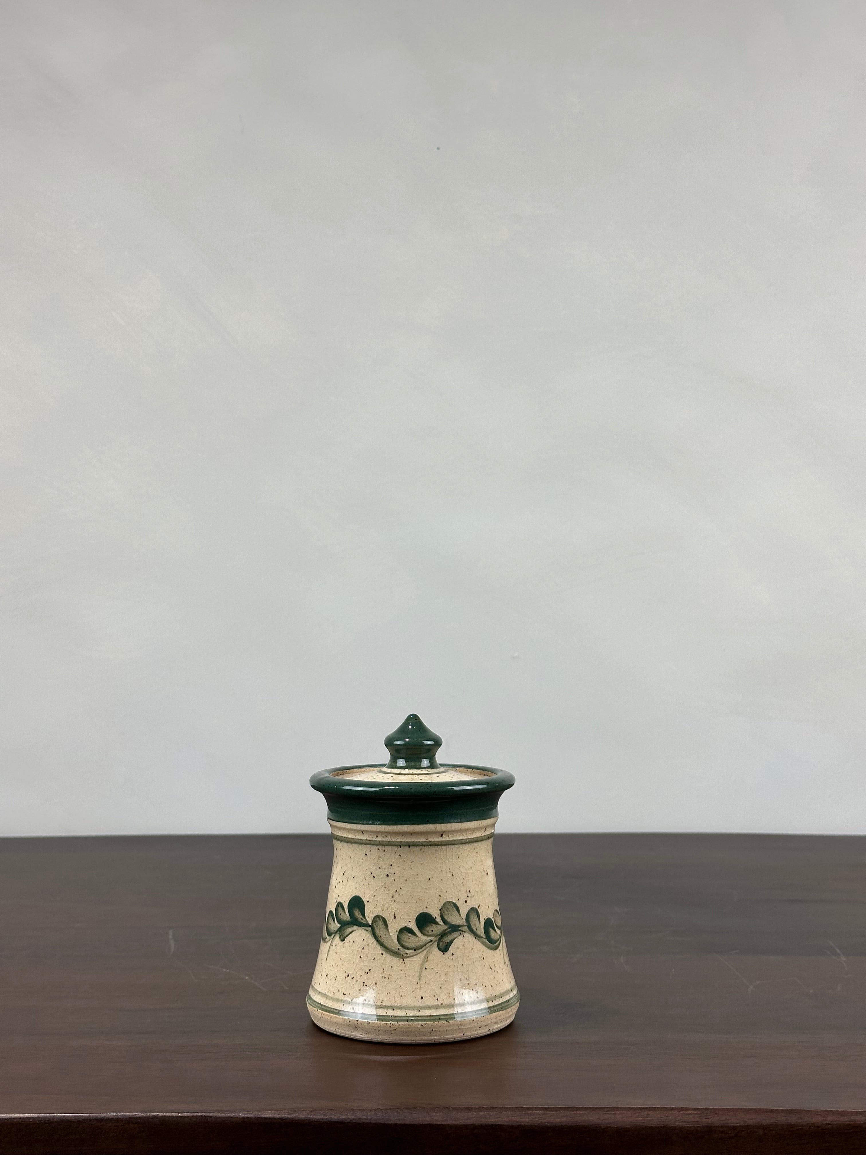 SMALL CERAMIC CANISTER