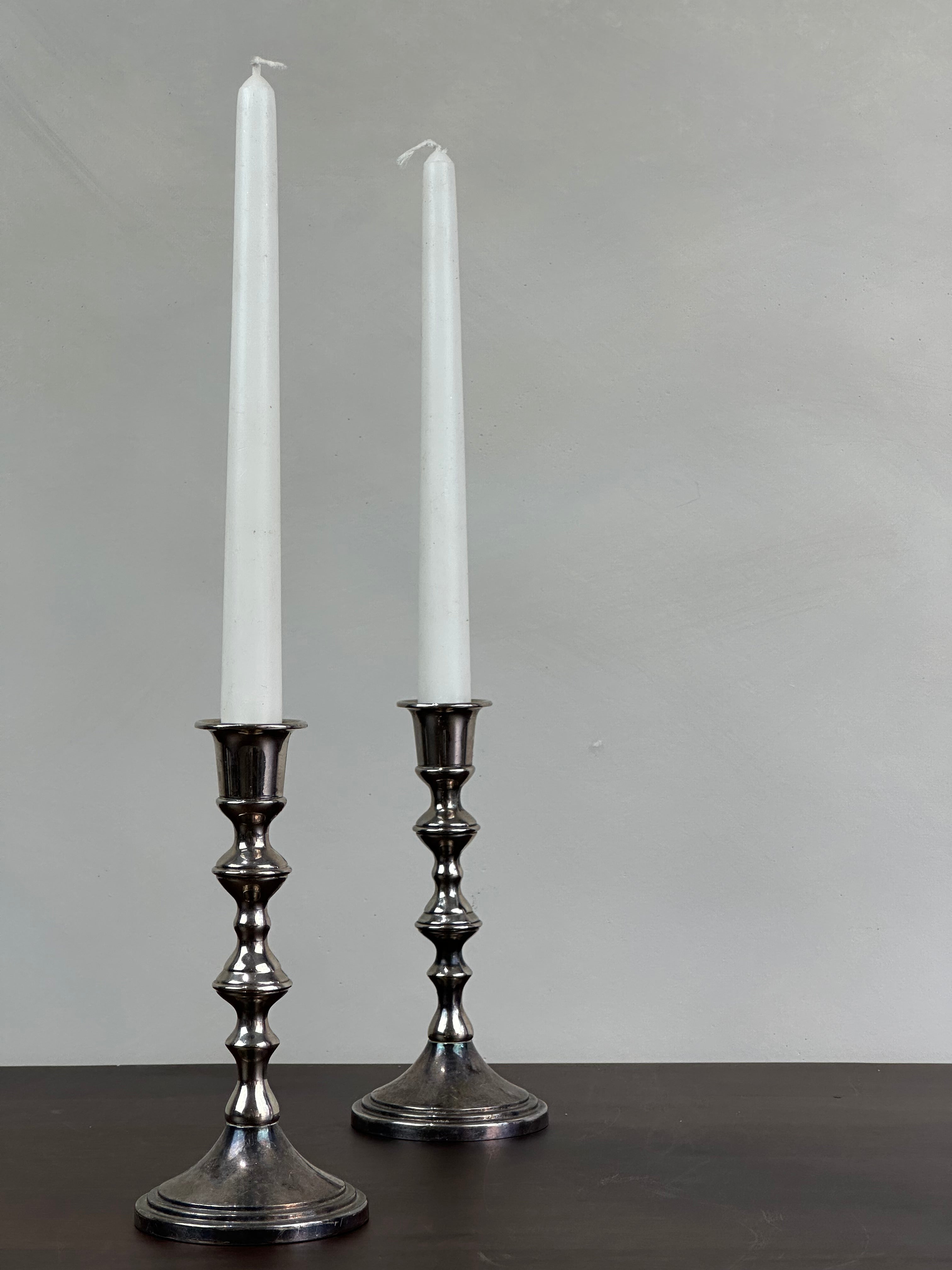 SILVER CANLDESTICK HOLDER