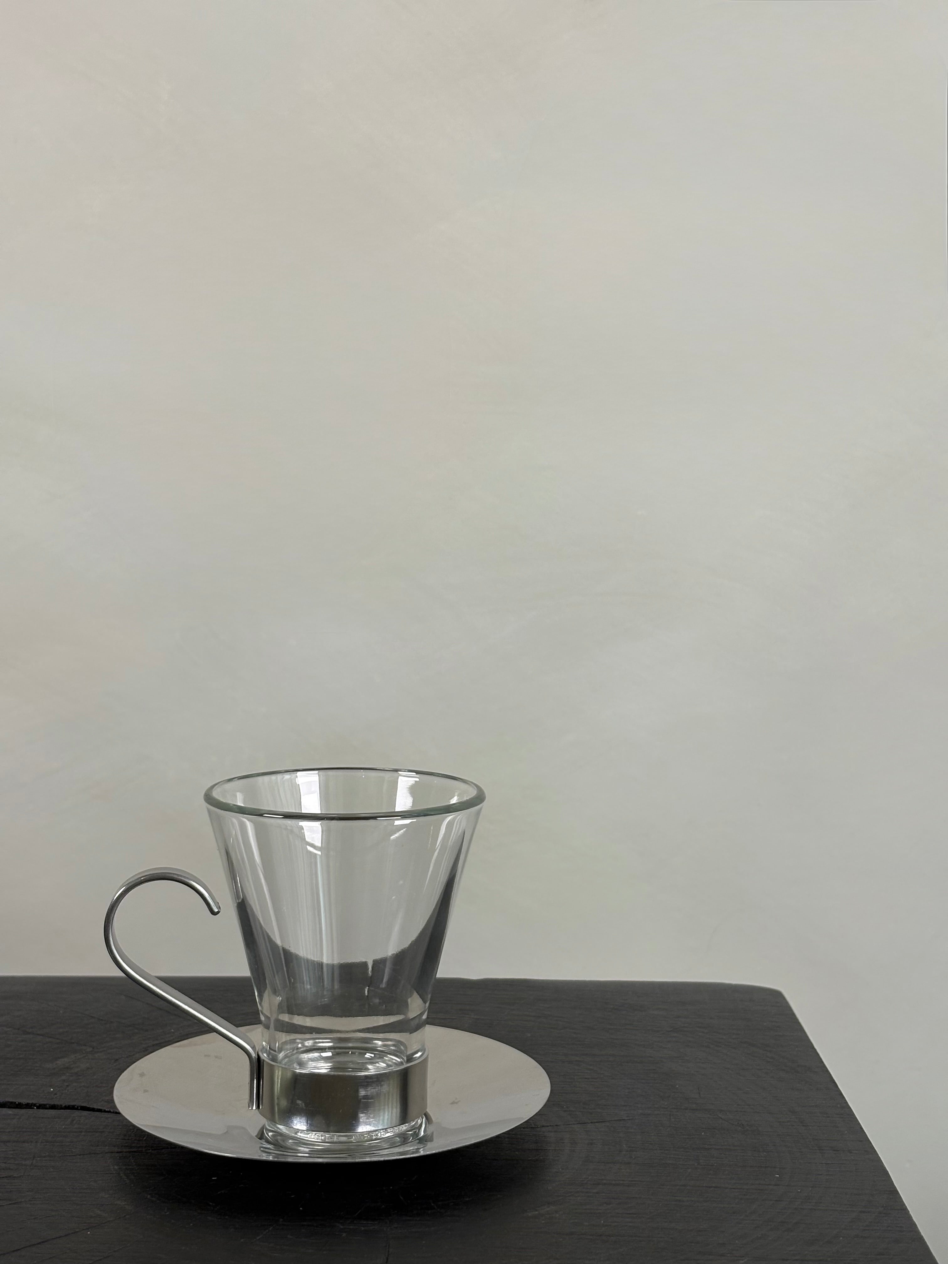 CHROME TEA SET