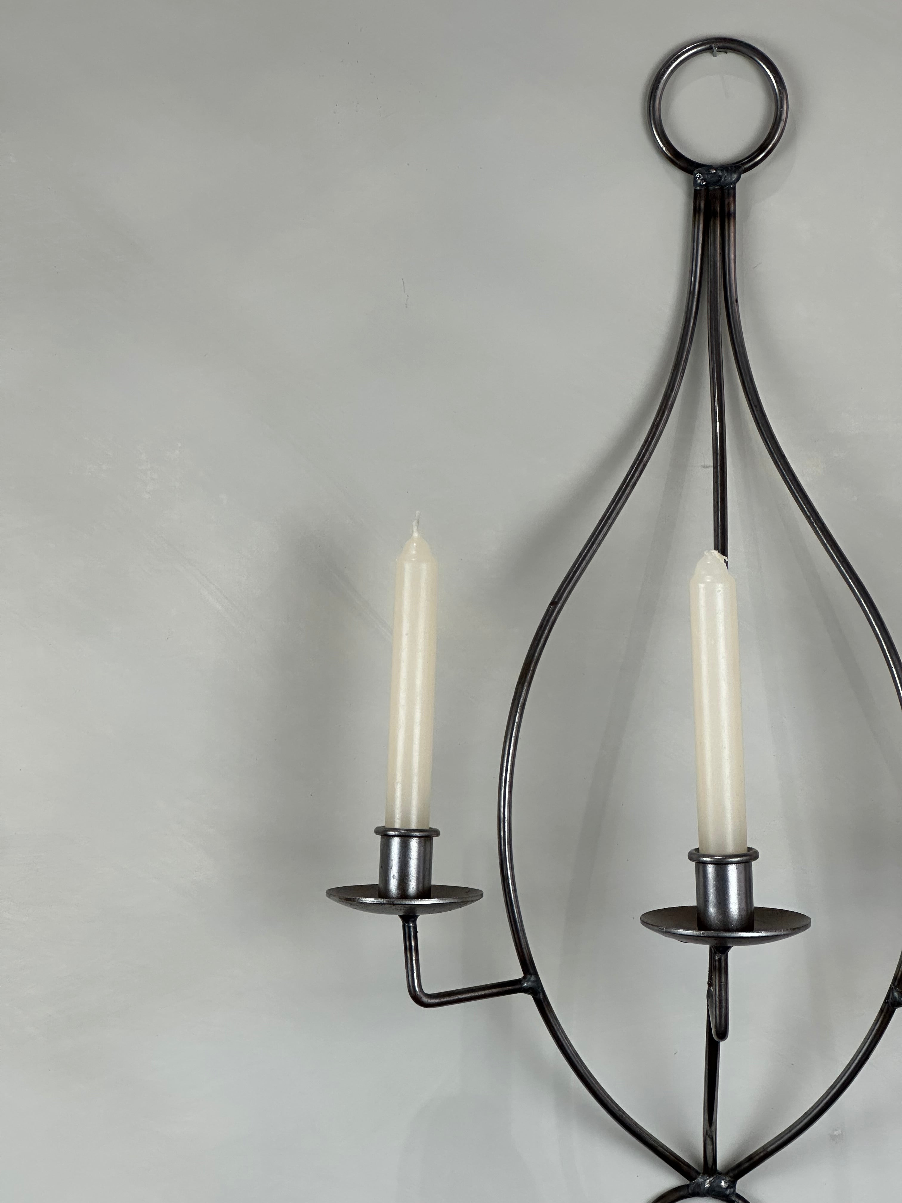 CHROME WALL SCONCE