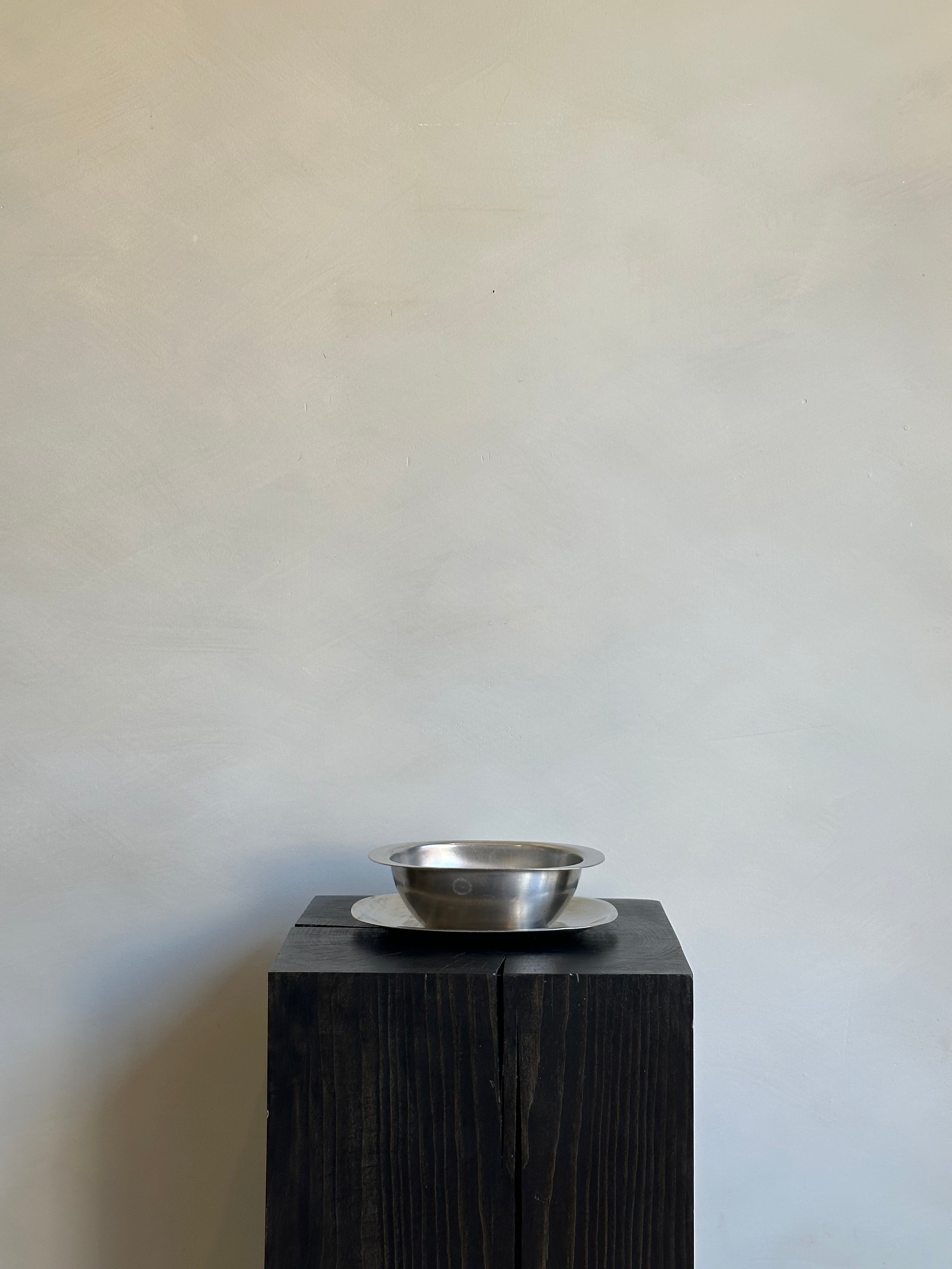 SMALL CHROME SERVING DISH