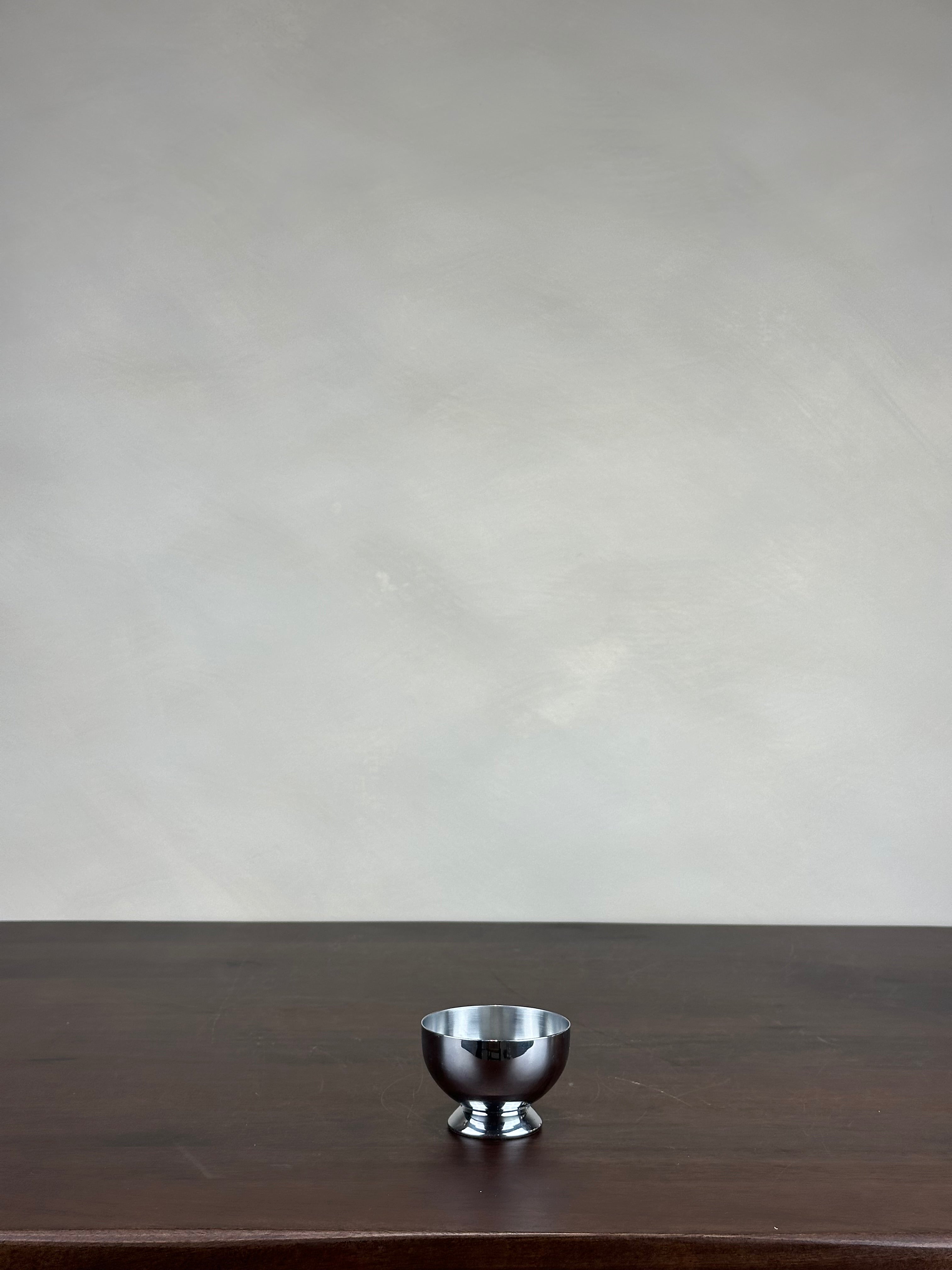 CHROME MINI PEDESTAL BOWLS