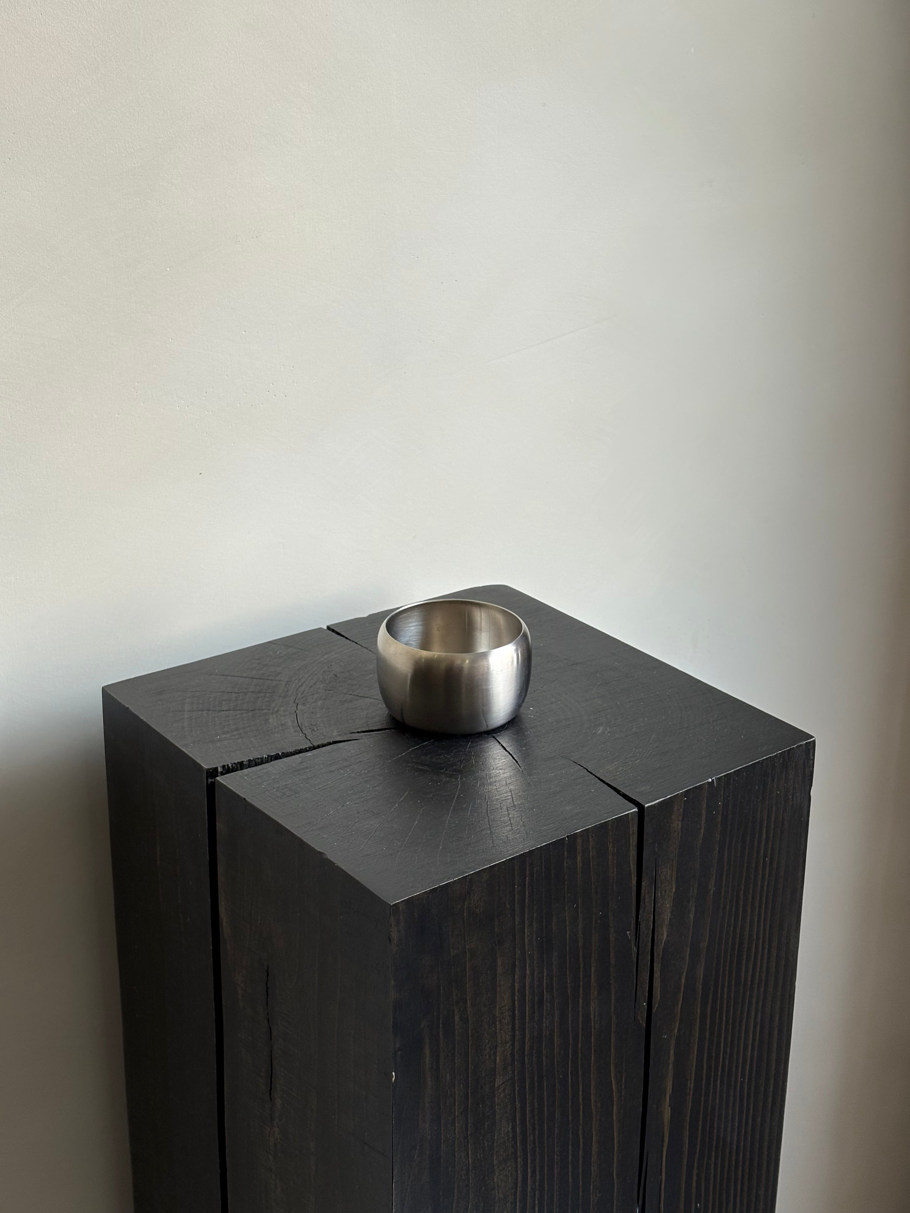 CHROME TRINKET DISH