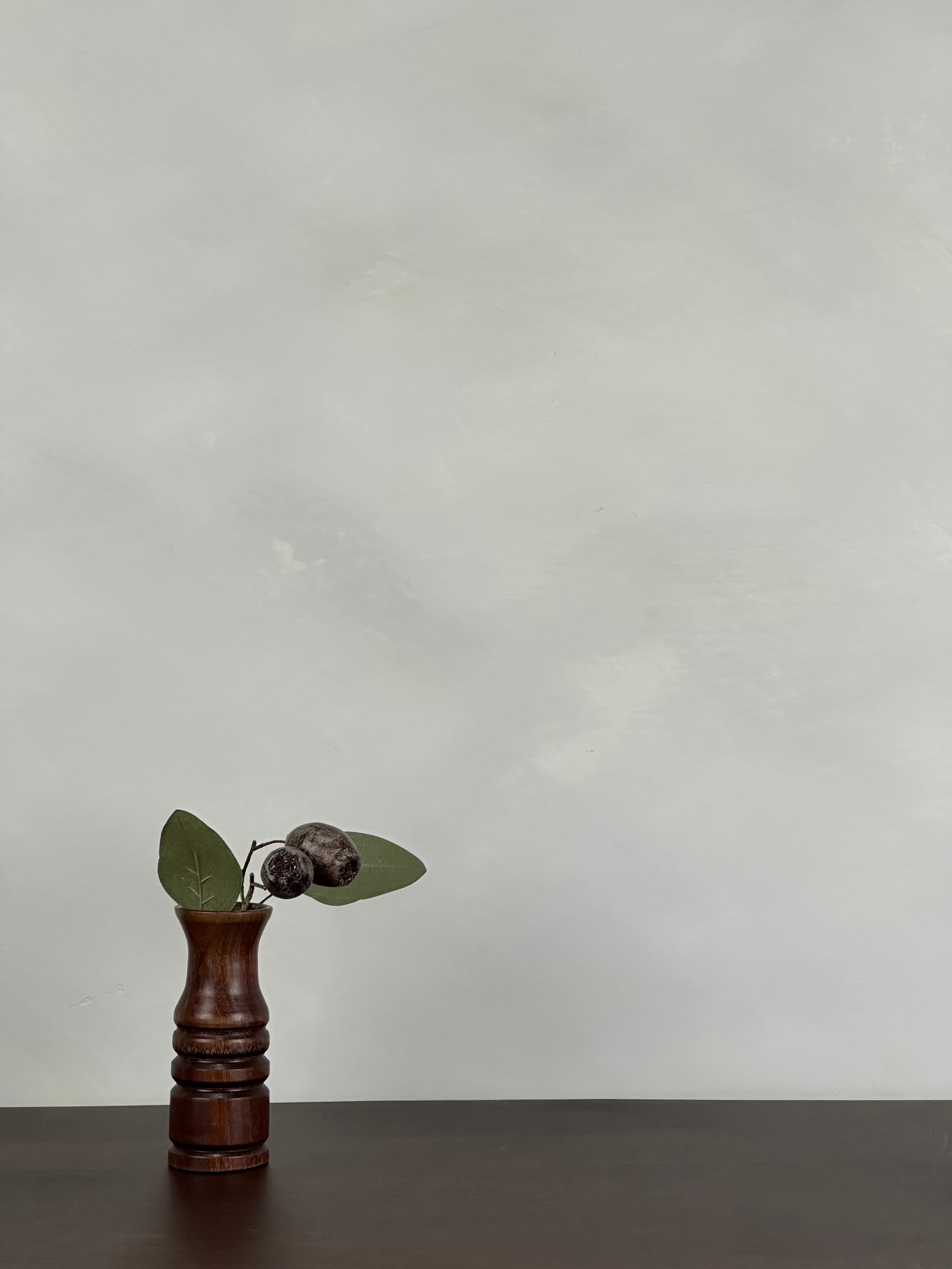 MINI WOODEN CANDLE HOLDER