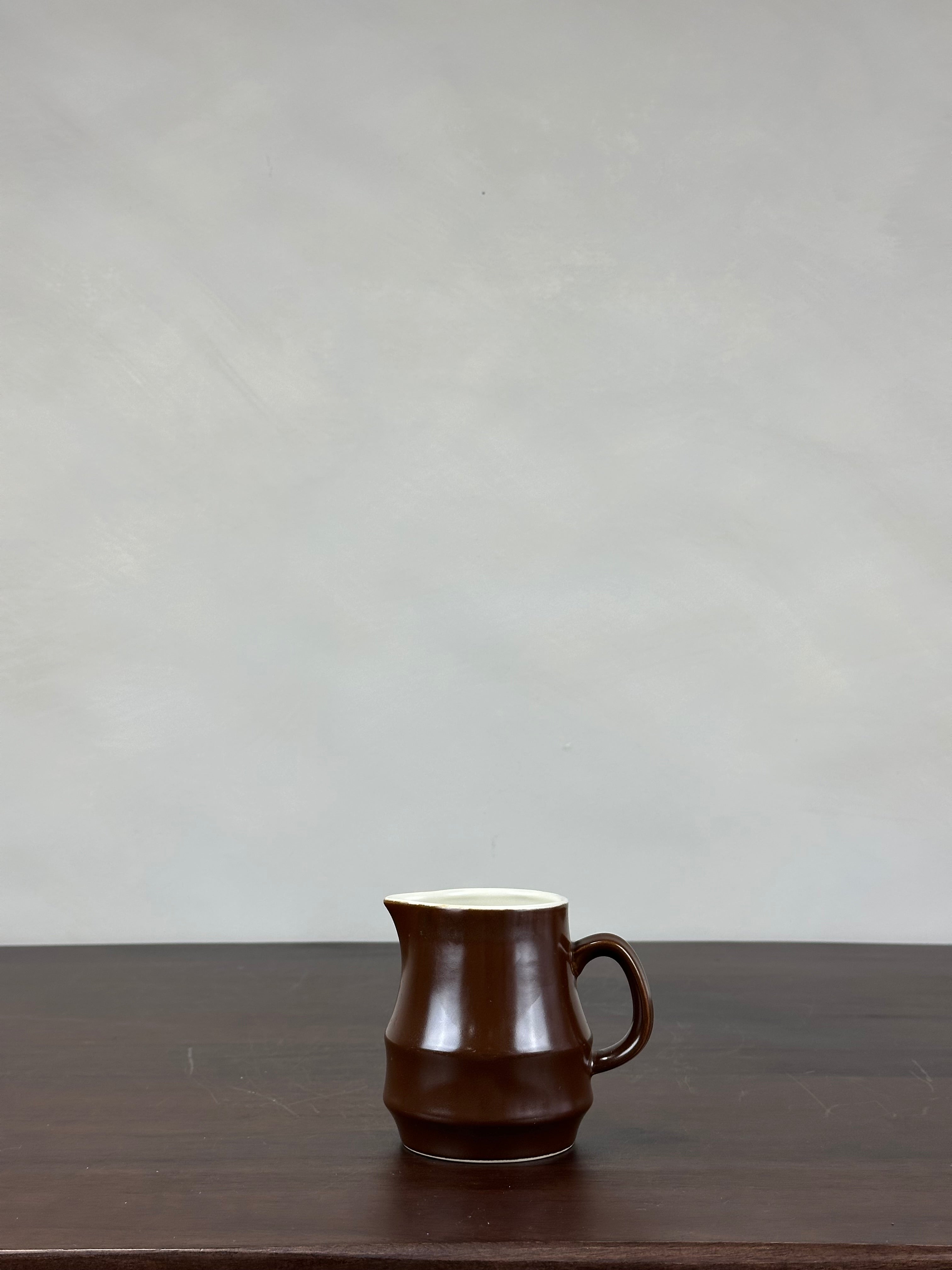 CHOCOLATE BROWN PITCHER