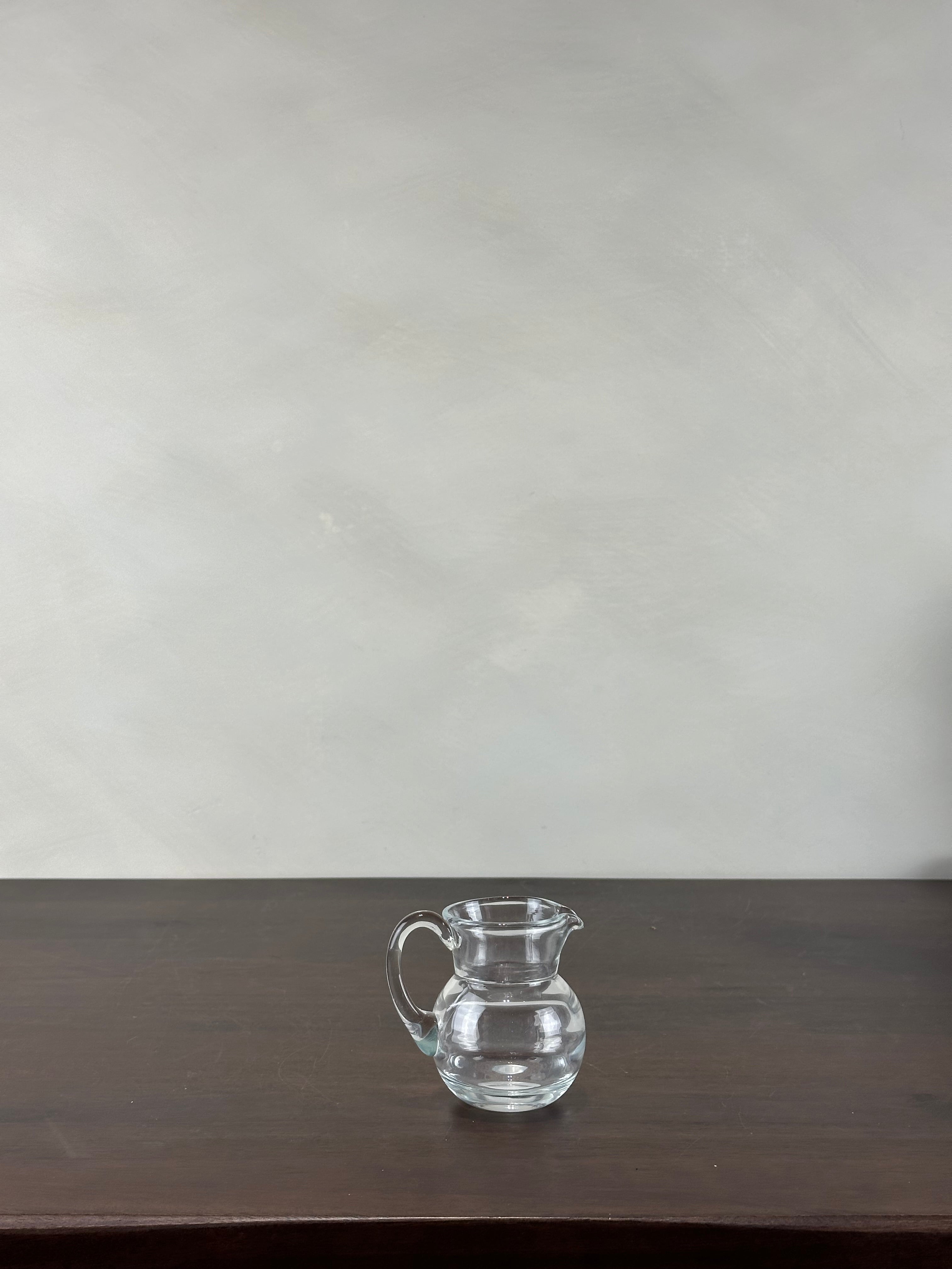 GLASS MINI SERVING PITCHER