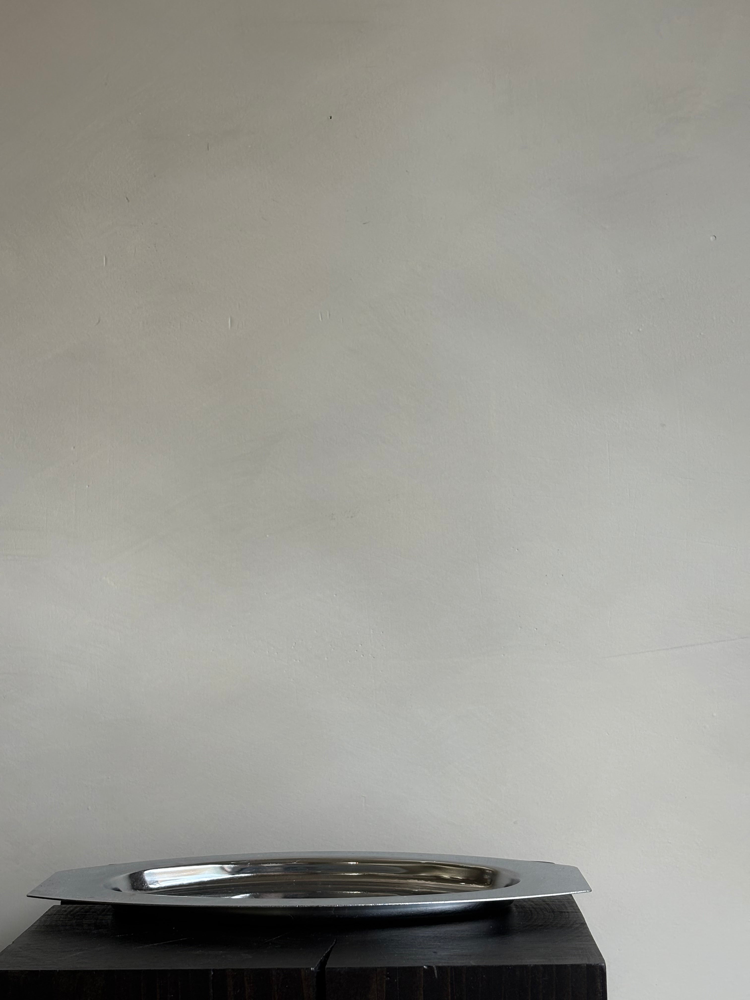 MODERN CHROME TRAY