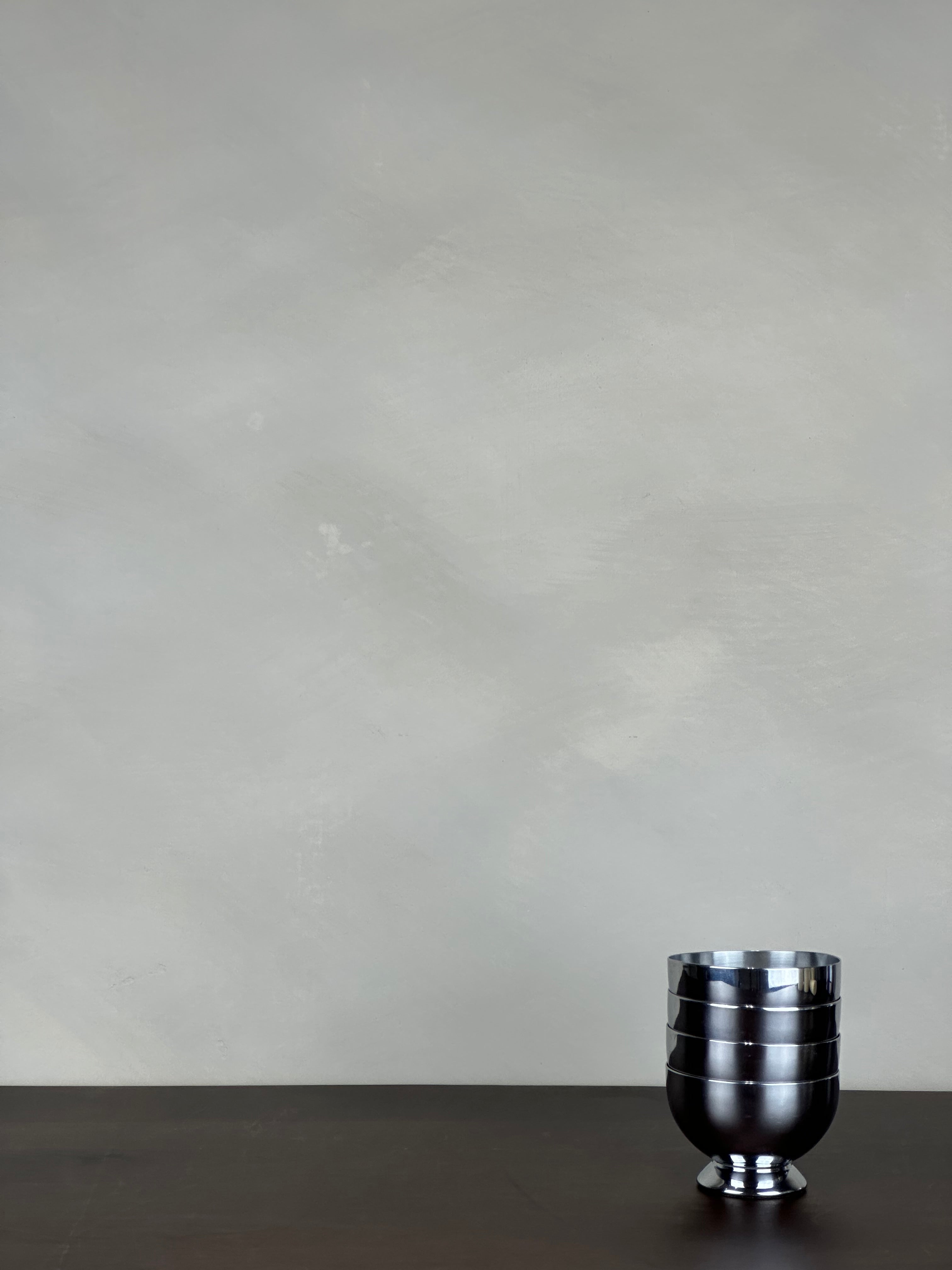 CHROME MINI PEDESTAL BOWLS