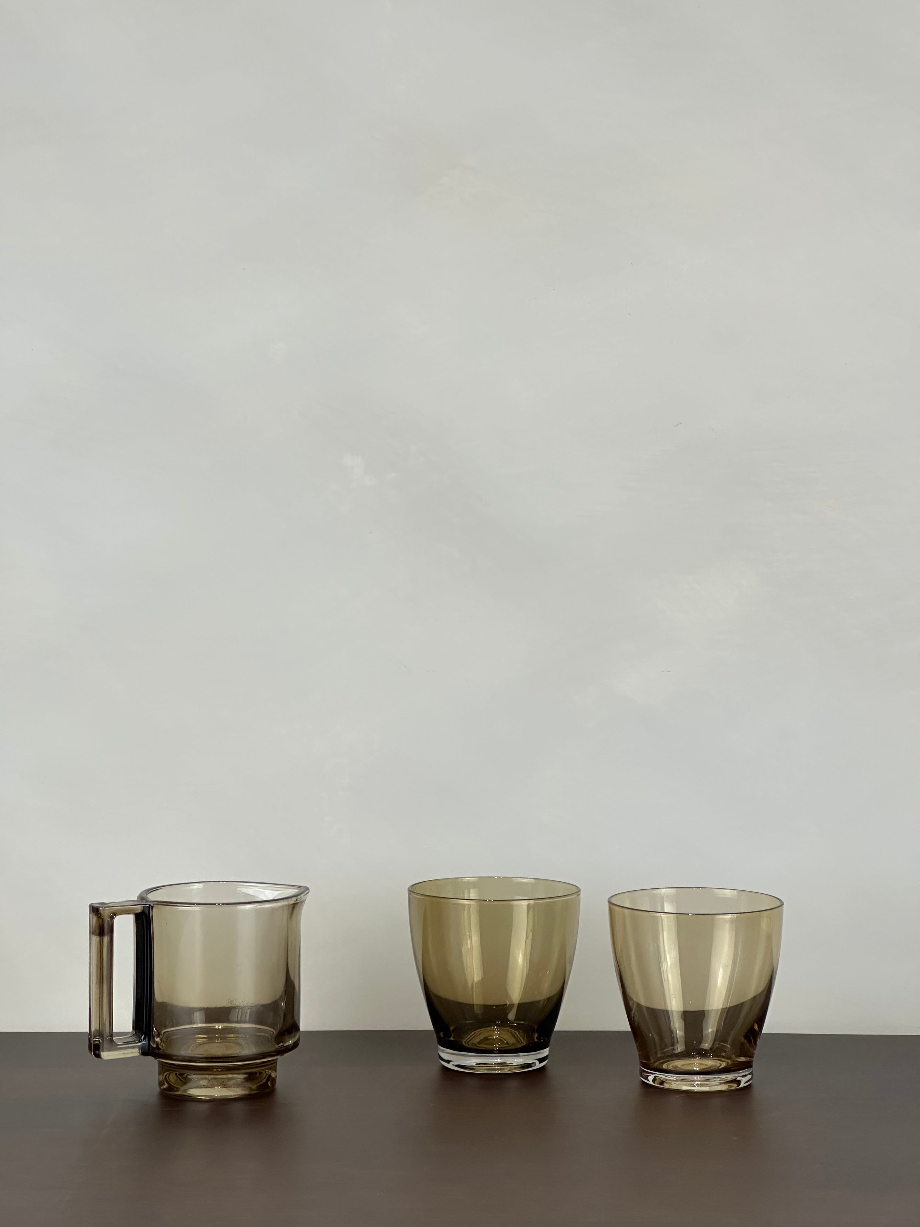 AMBER MILK PITCHER